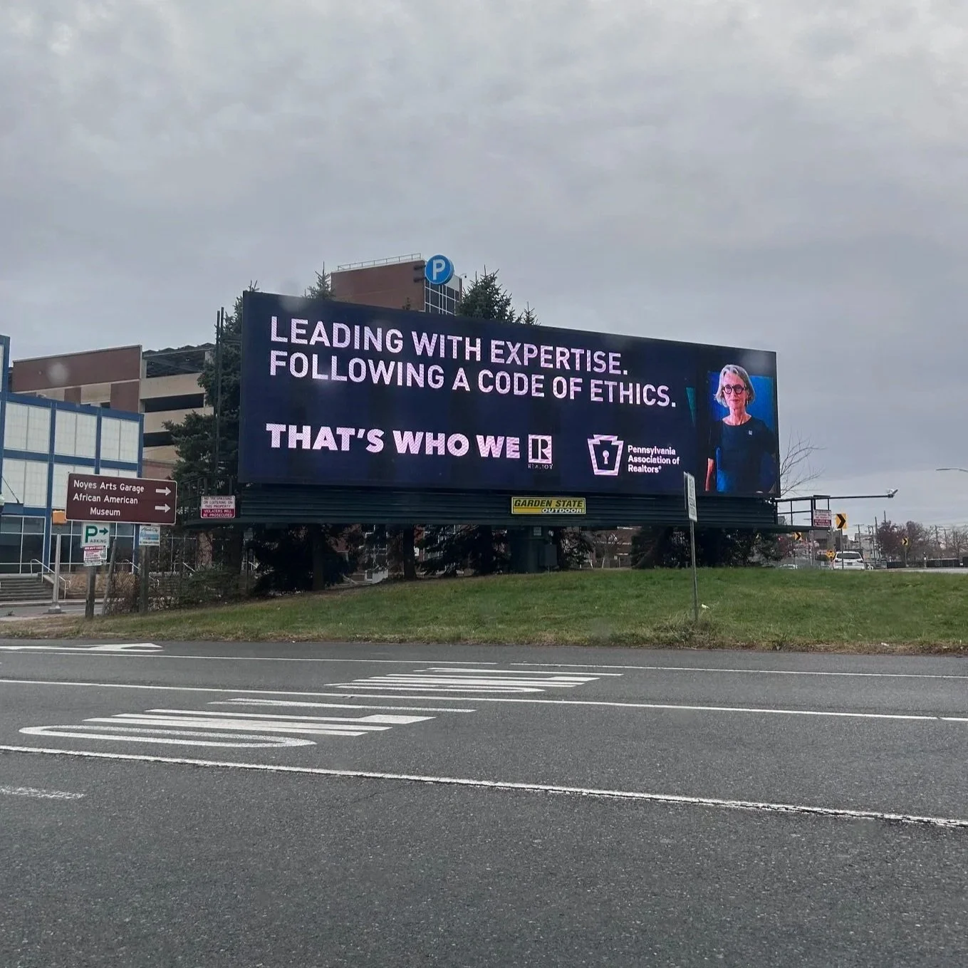 Realtor® billboard in Atlantic City