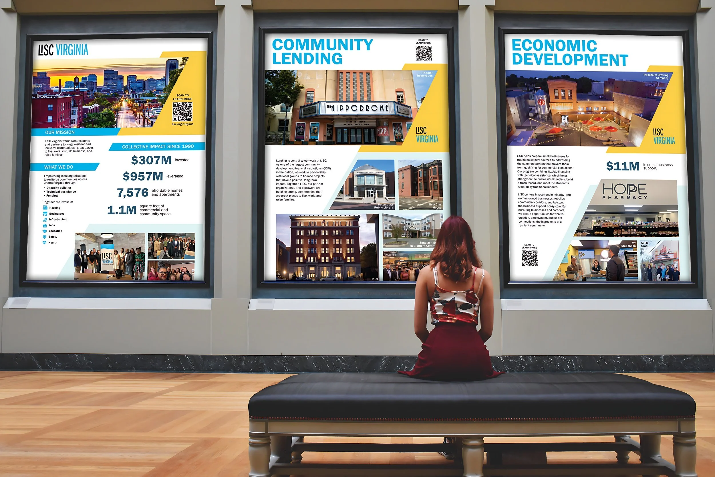 LISC Virginia impact posters