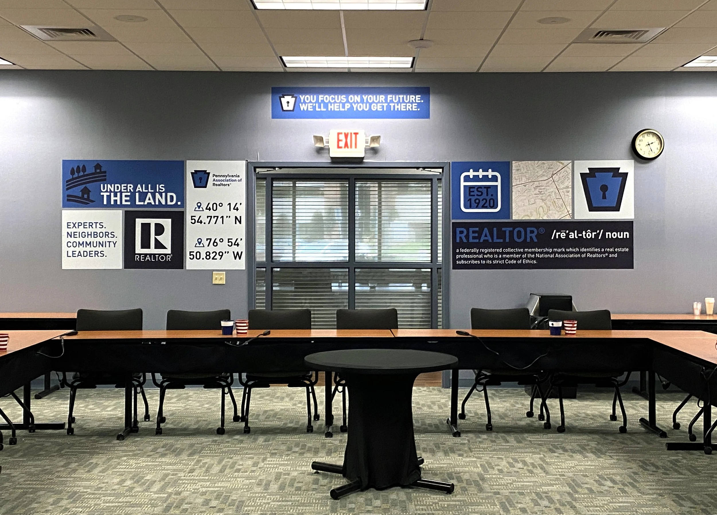 Meeting room at headquarters