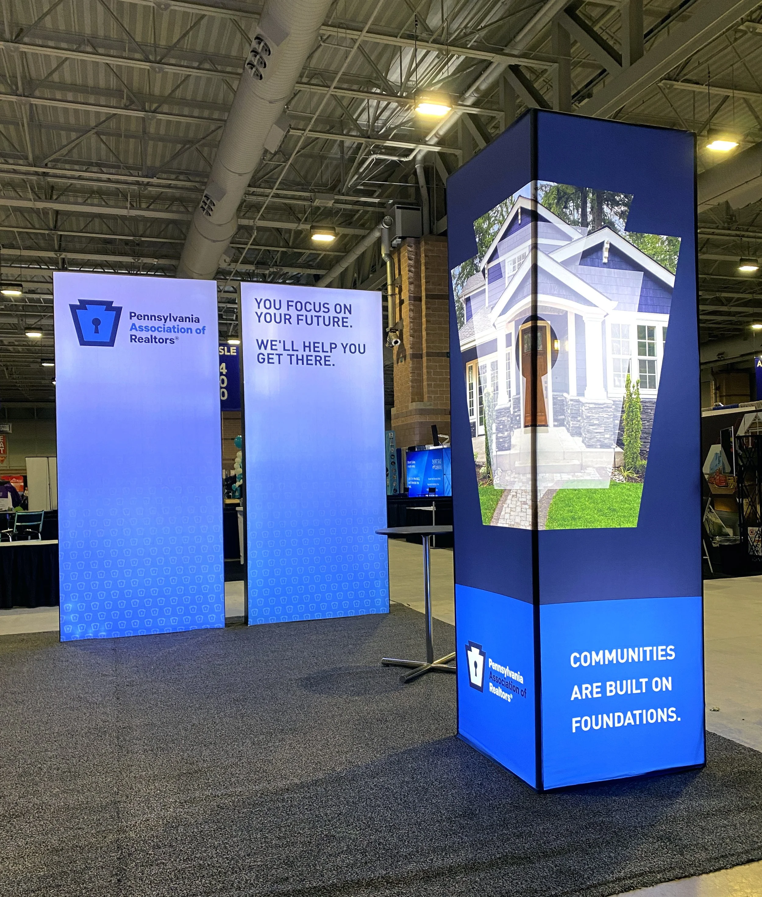 Triple Play booth in Atlantic City