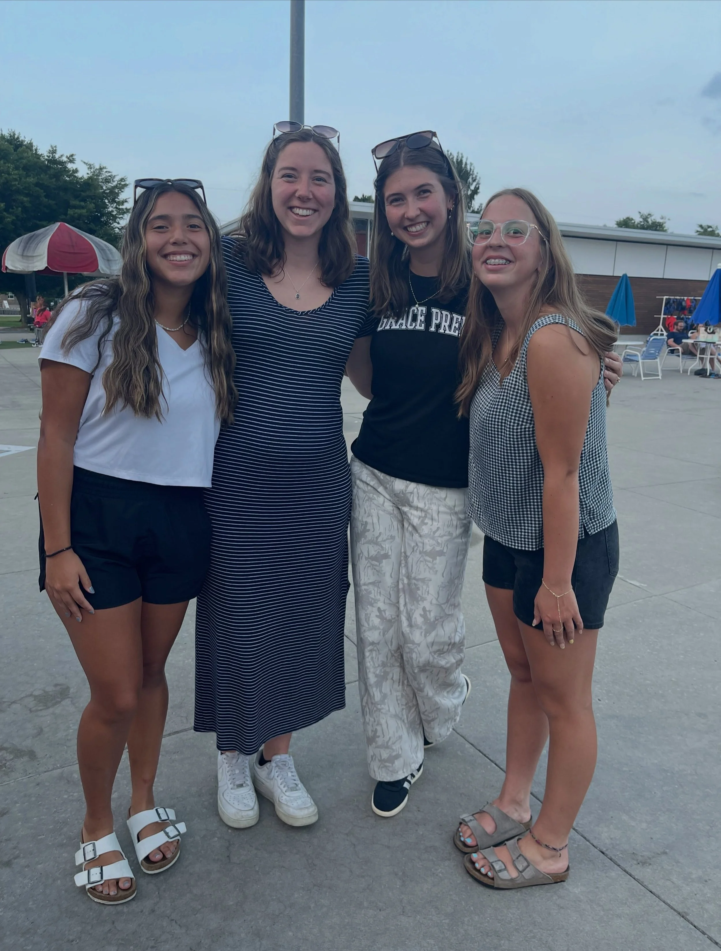 A little less than a month before school starts, there&rsquo;s nothing better than swimming, laughing, catching up, and just being together again! It was a great night at the pool party! So thankful for our Grace Prep family!