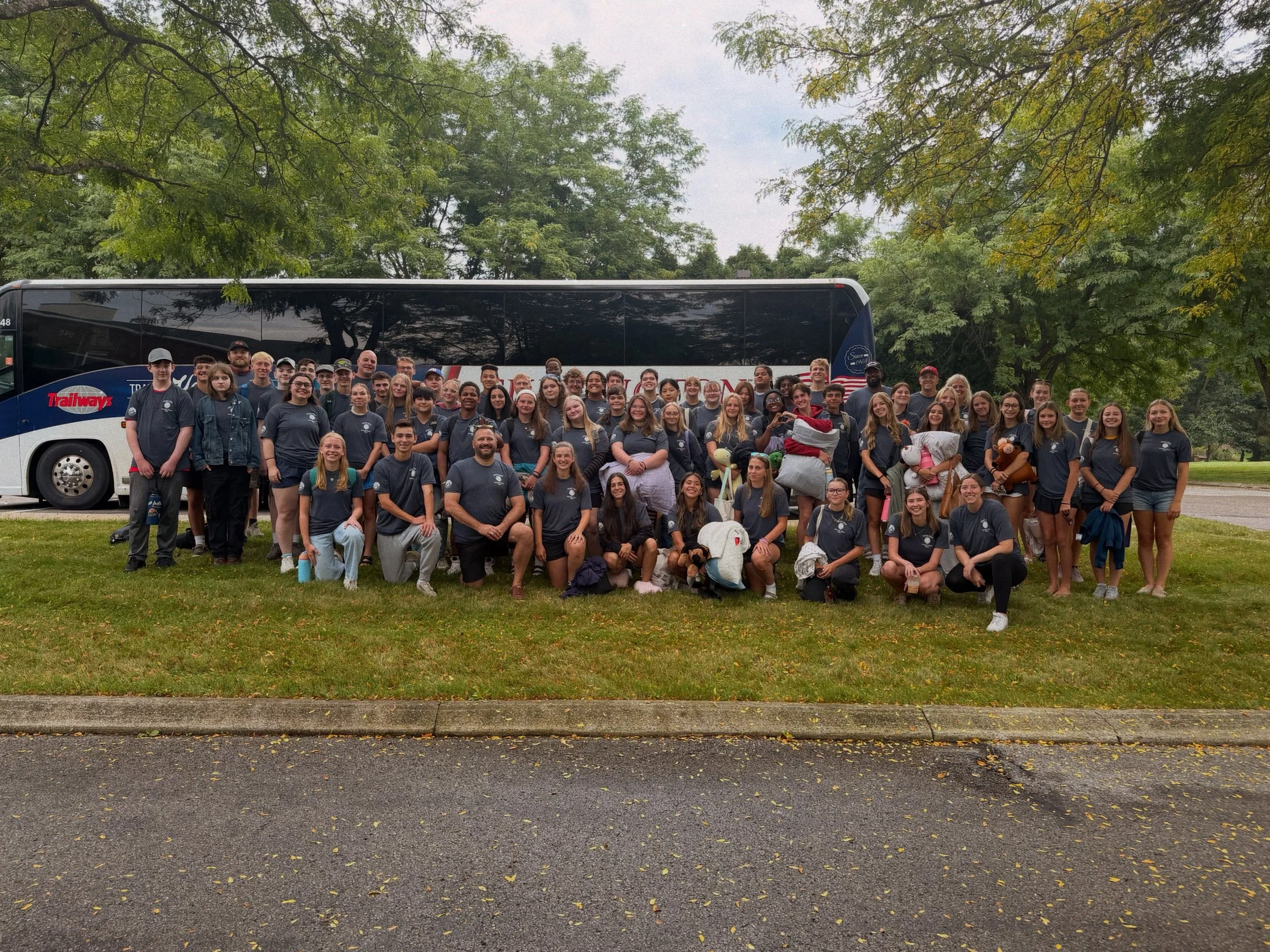 Off we go! We are so excited for Extreme Grace! 

To the people at home: 
Pray for the Lord to work in the hearts of our teachers and students! 
Pray that our travels would be safe! 
Pray that our Grace Prep community would be strengthened in the nex