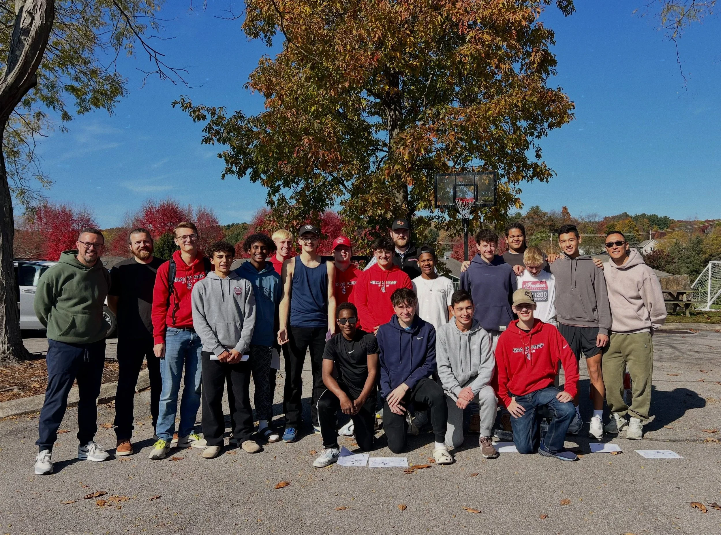 Our Varsity Soccer team is on their way to Ohio for NCSAA Soccer Championship! Cheer them on in the comments!