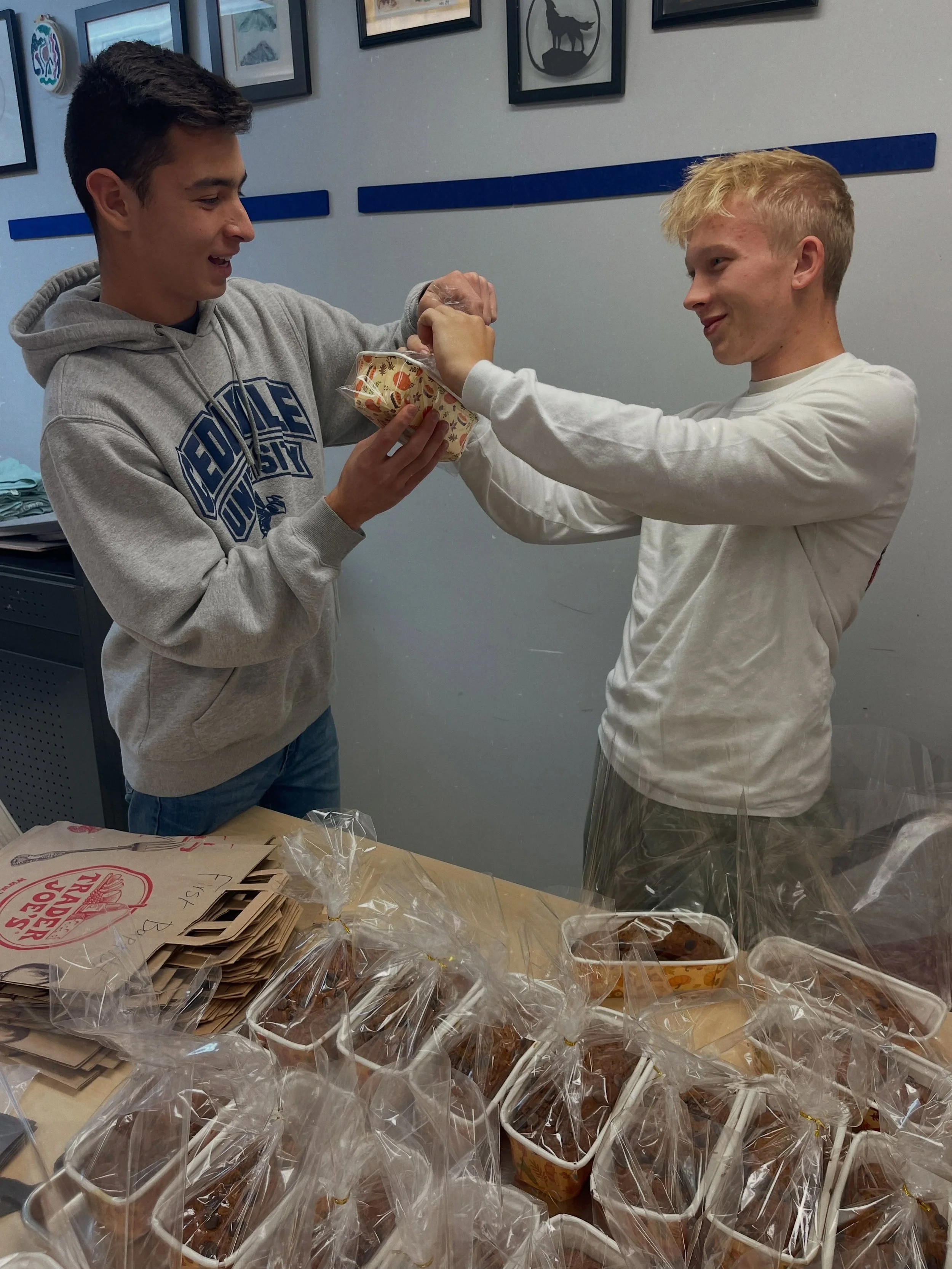 Two of our seniors are using their senior projects to make an impact on the State College community! Jake and Peyton wanted to celebrate our local pastors during Pastor Appreciation Month this October. We are so proud to have students that are though