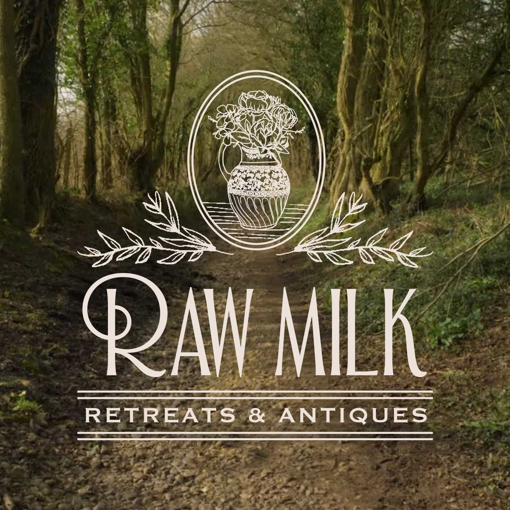 Raw Milk Retreats &amp; Antiques - Branding