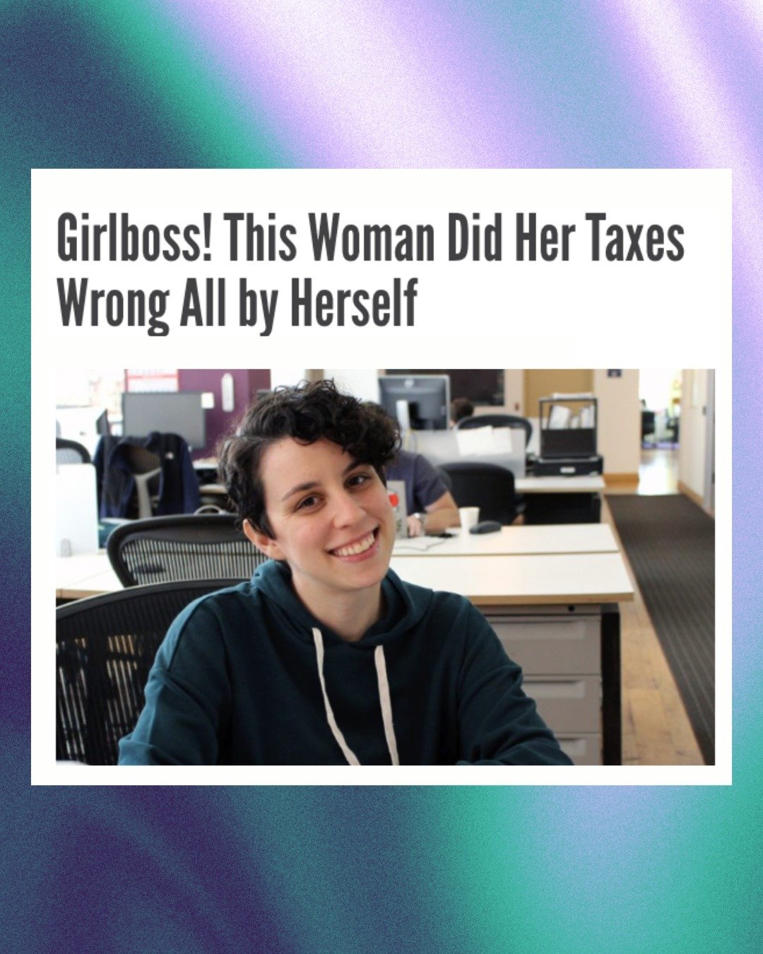 It&rsquo;s tax season 🎉 just kidding 😭

Here are our favorite @reductress headlines to get you through April 15th&hellip;

Tag yourself, we are slide 4 🤭