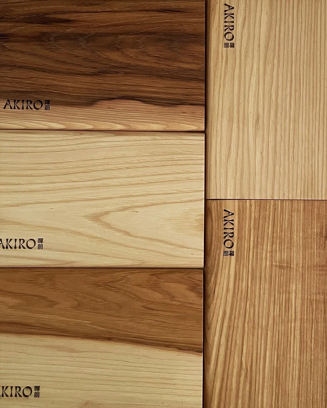 We had the honor of creating custom serving boards + chopstick holders for Chicago&rsquo;s first Nikkei Hand Roll bar, @akiro.us.
Hand-crafted hickory, laser-engraved, and finished to elevate each experience at the counter.

Welcome to Chicago, Akiro