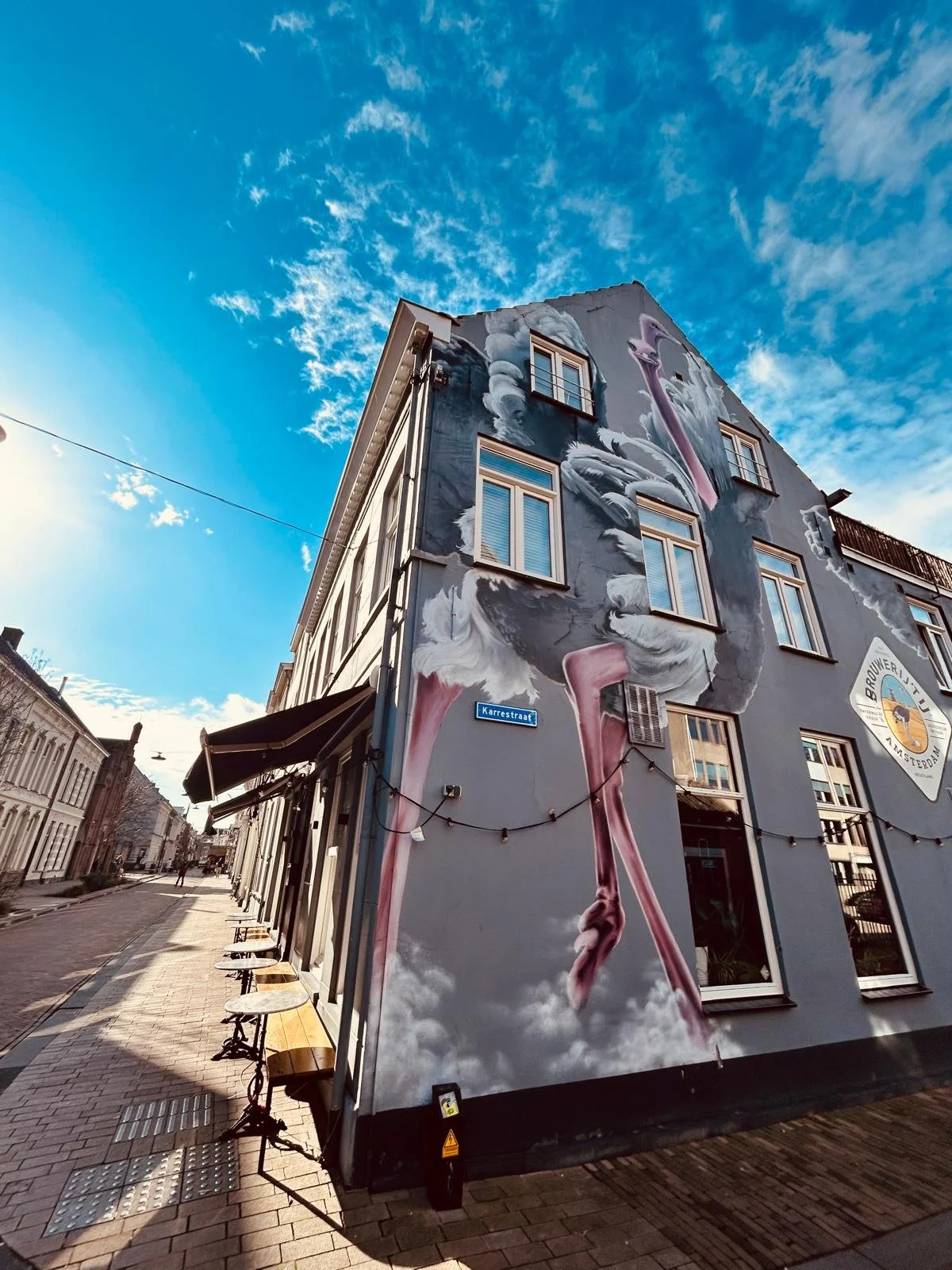 Streetart Pizzabar Rijslust Tilburg