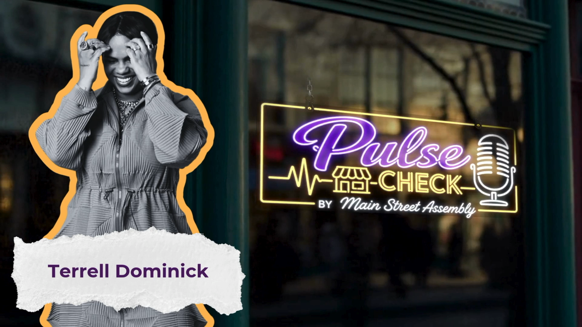 Pulse Check! with Terrell Dominick: Building Community, Resilience, and a Fashion Brand with Purpose