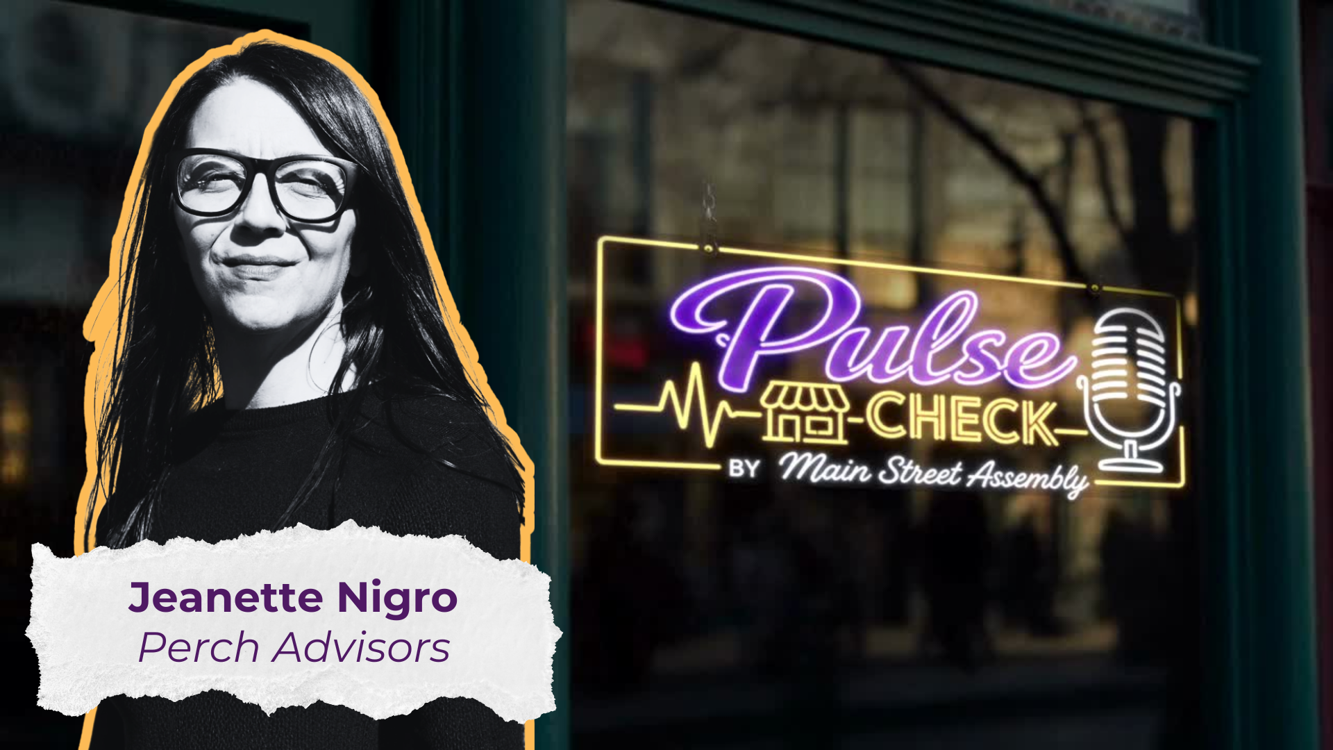 Pulse Check! | The Business of Community Building | Jeanette Nigro, Perch Advisors