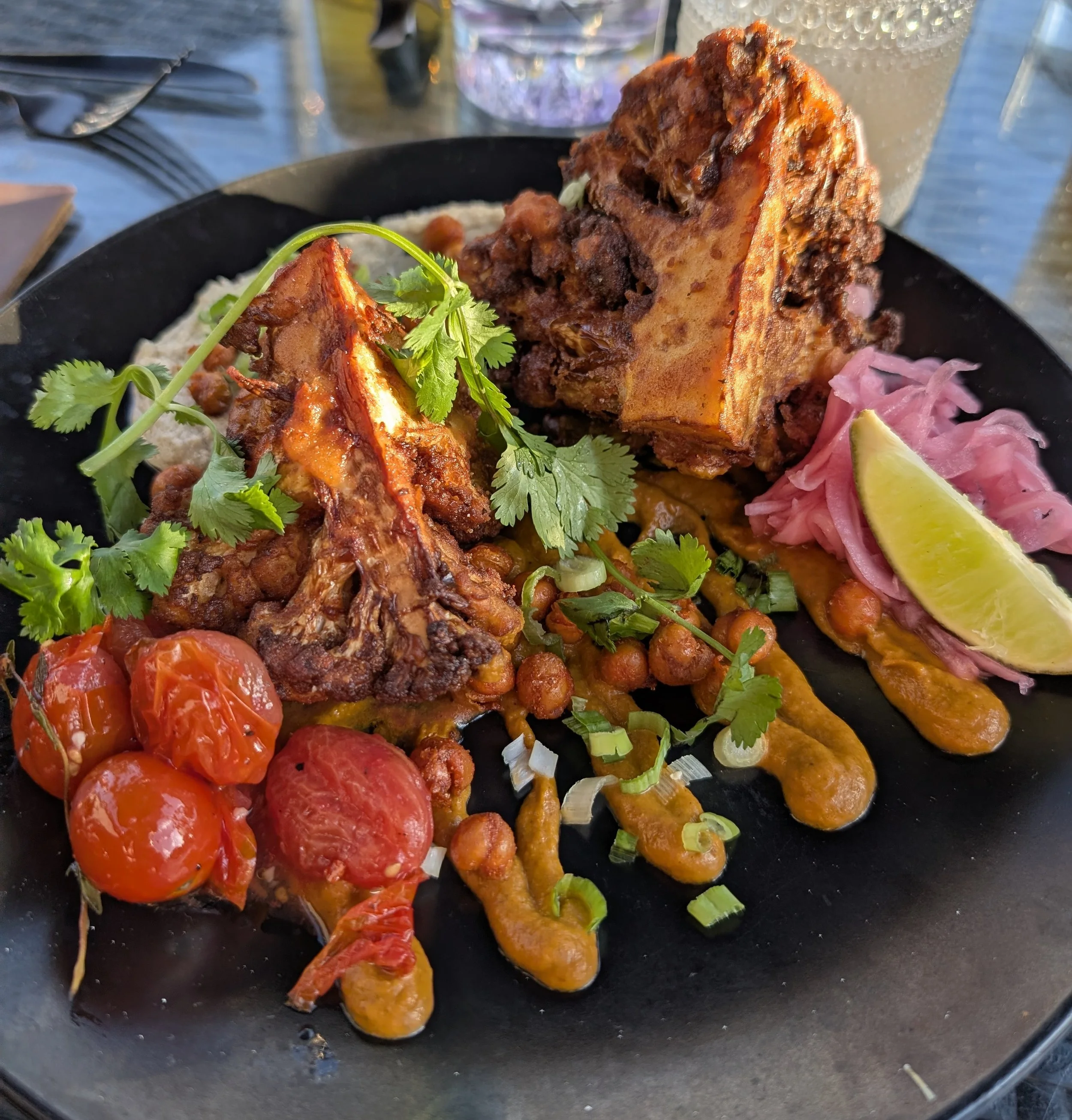 Crispy Cauliflower, BLAKE Brewhouse & Distillery, Canmore, AB