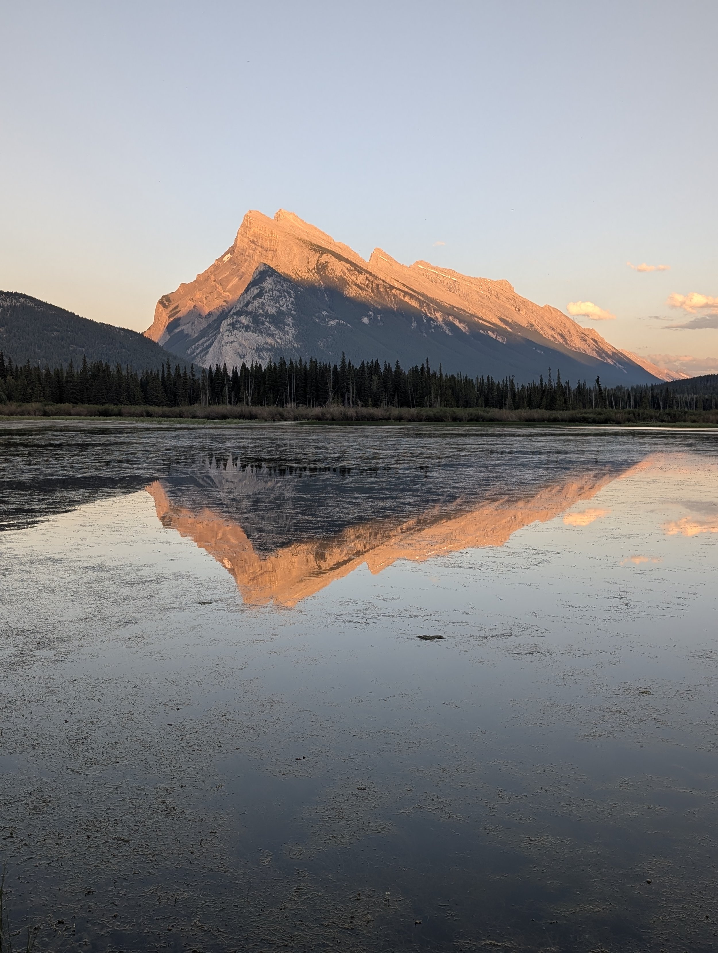 Sunset at Vermilion Lakes