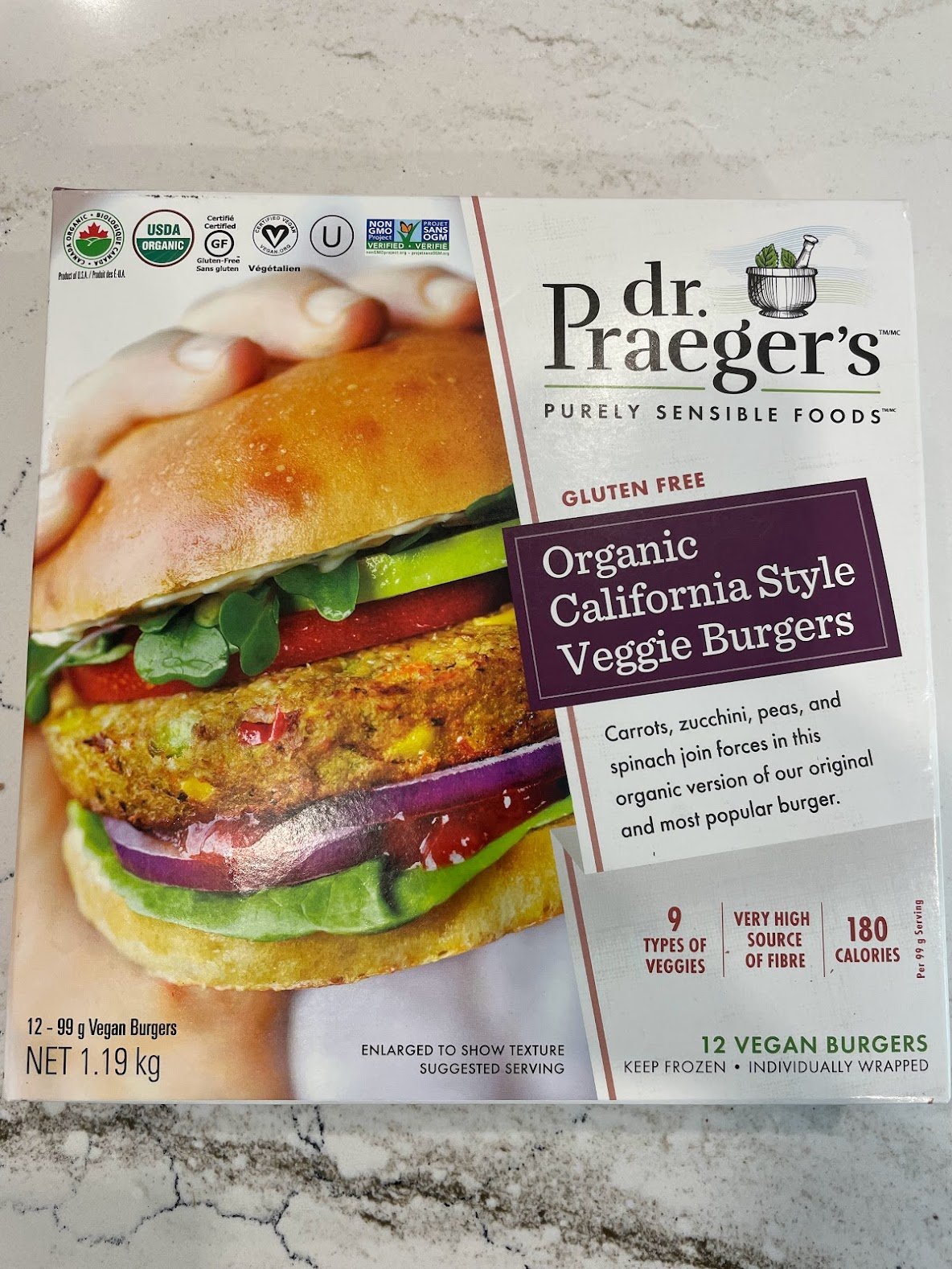 dr.  Praeger's Veggie Burger