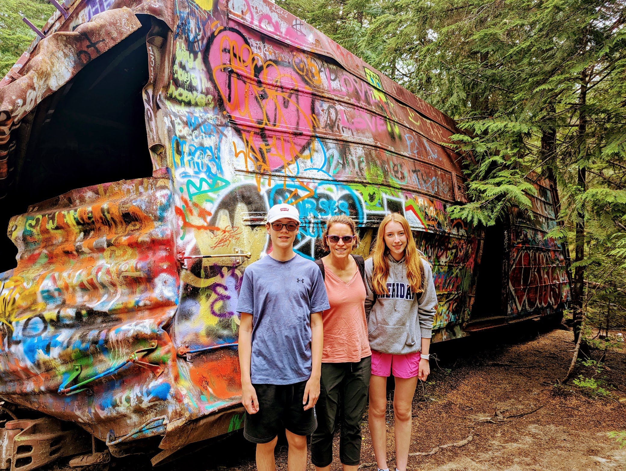 Us at the train wreck