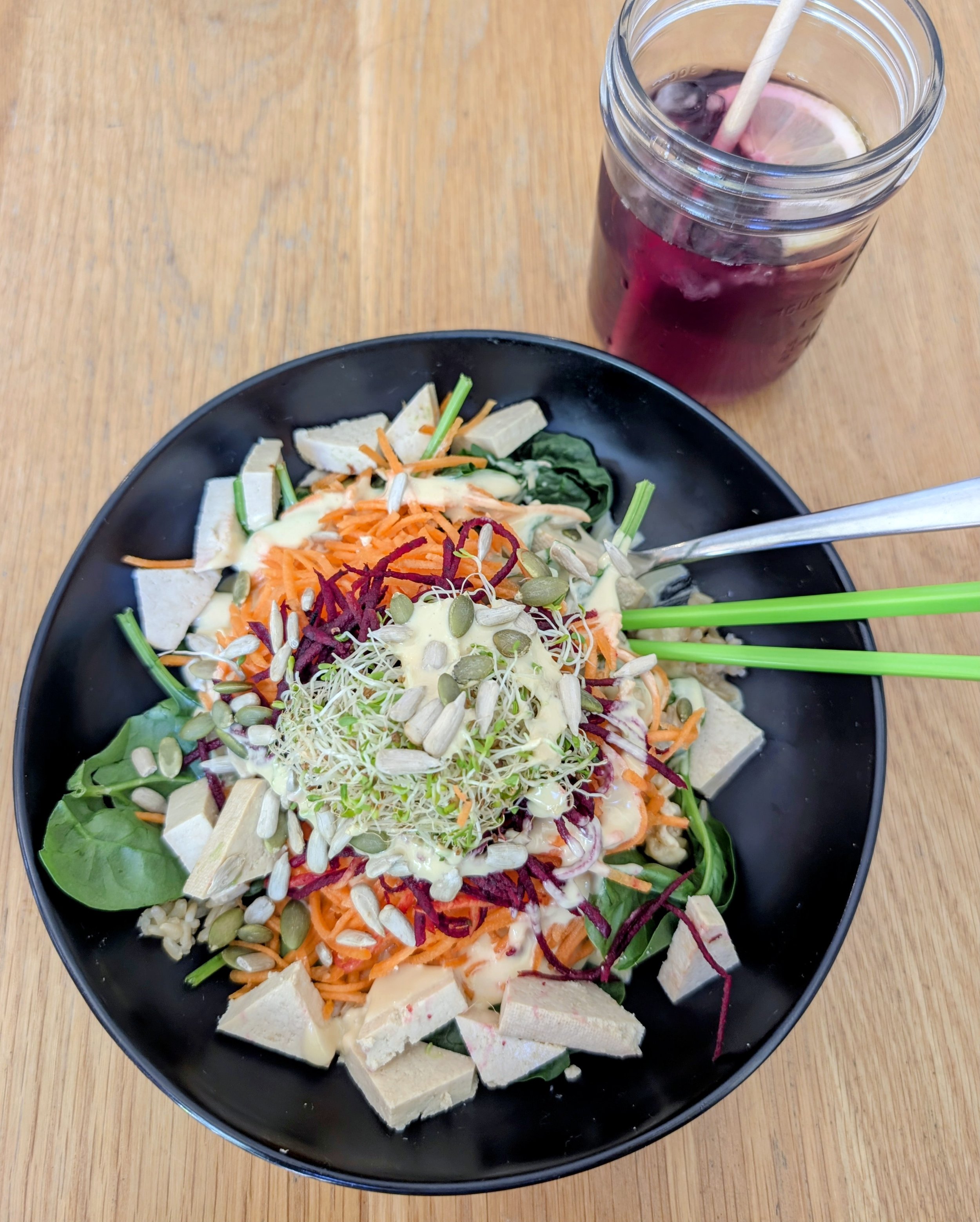 Buddha Bowl, Communitea Cafe, Canmore, AB