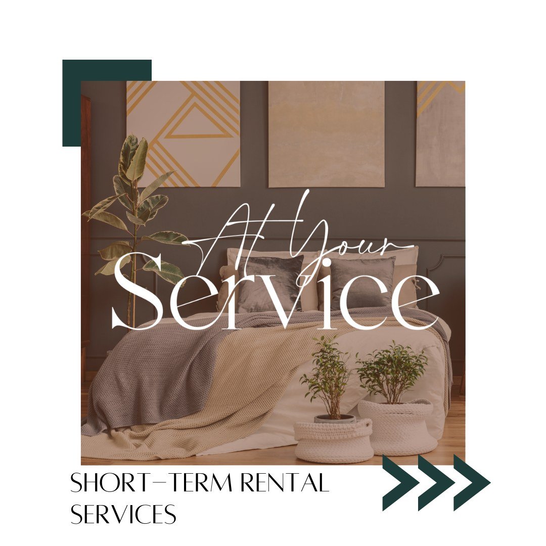 ✨Do you own rental properties and need some additional help?

🏠Short-term Rental Services
Maximize the potential of your short-term rentals with our expert management services. We handle everything from property listings and guest communication to c