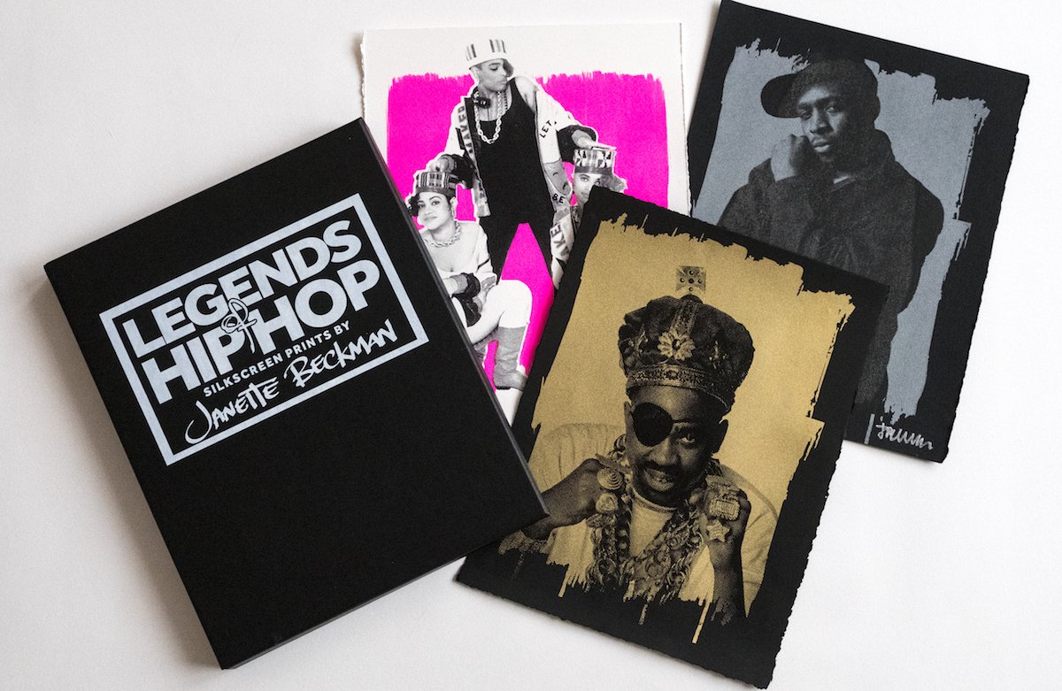 Legends of Hip Hop Portfolio, Janette Beckman, 2017, 11" x 14", Edition of 24, Silkscreen on 290 gram Coventry Rag paper