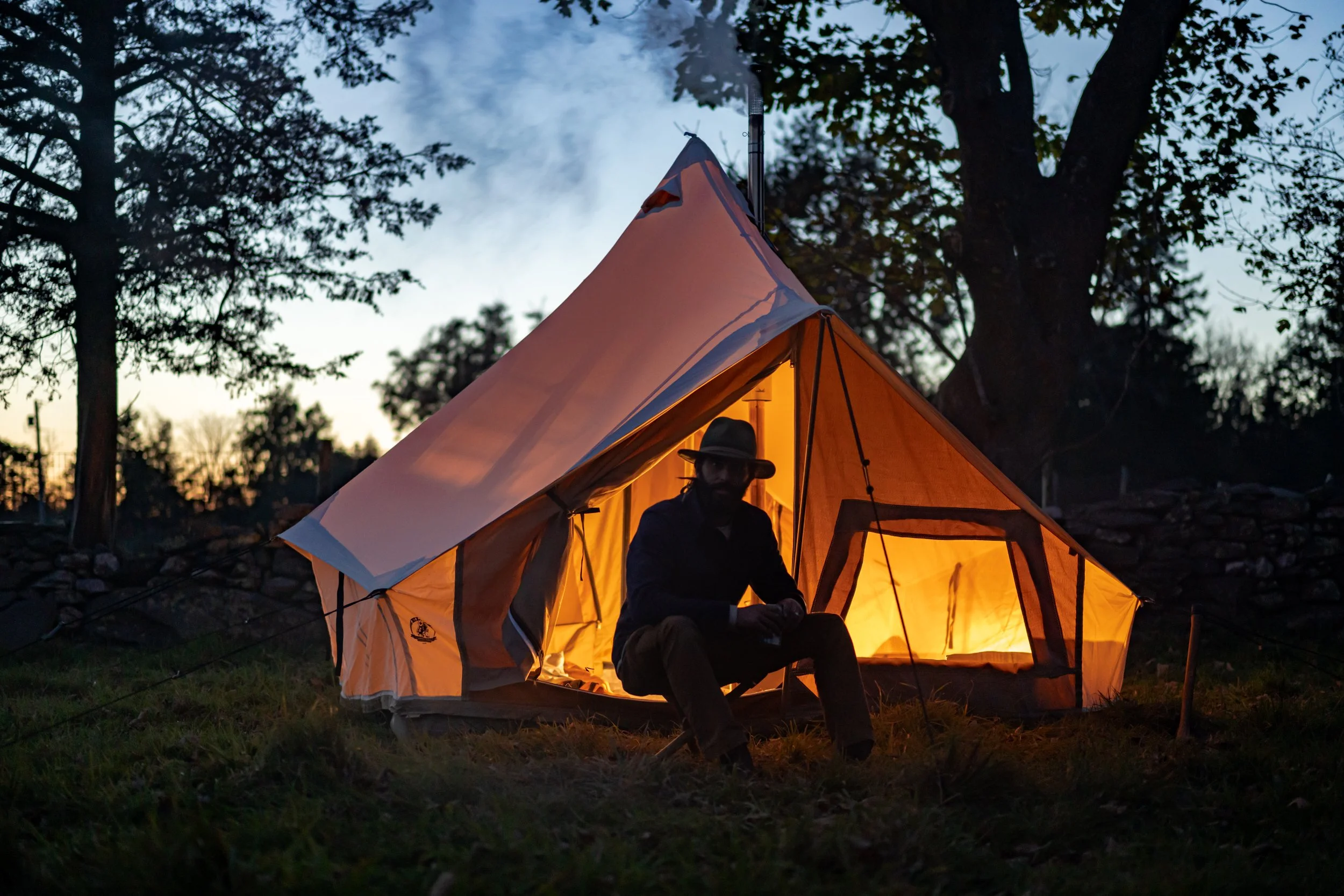 The Shackleton Tent Four Season Canvas Expedition Tent — Ellis Canvas