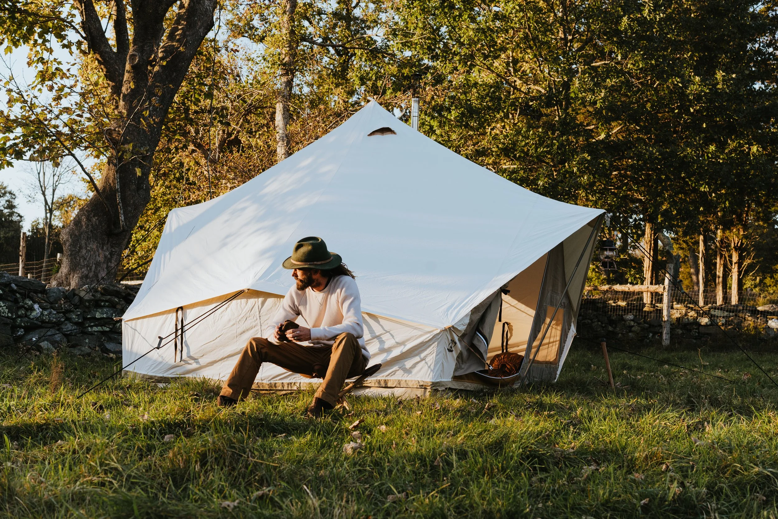 The Shackleton Tent Four Season Canvas Expedition Tent — Ellis Canvas