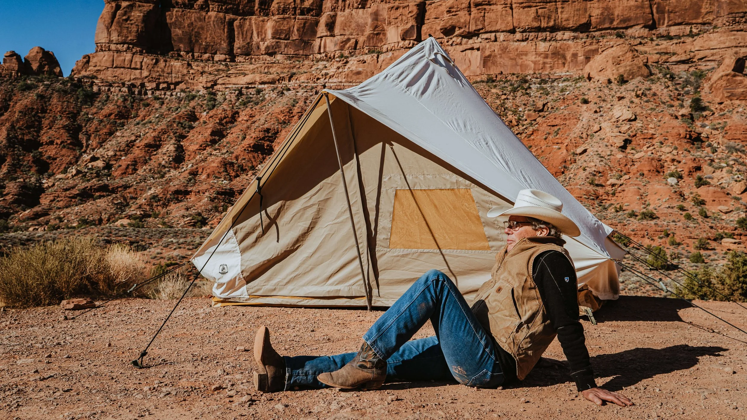 The Shackleton Tent Four Season Canvas Expedition Tent — Ellis Canvas