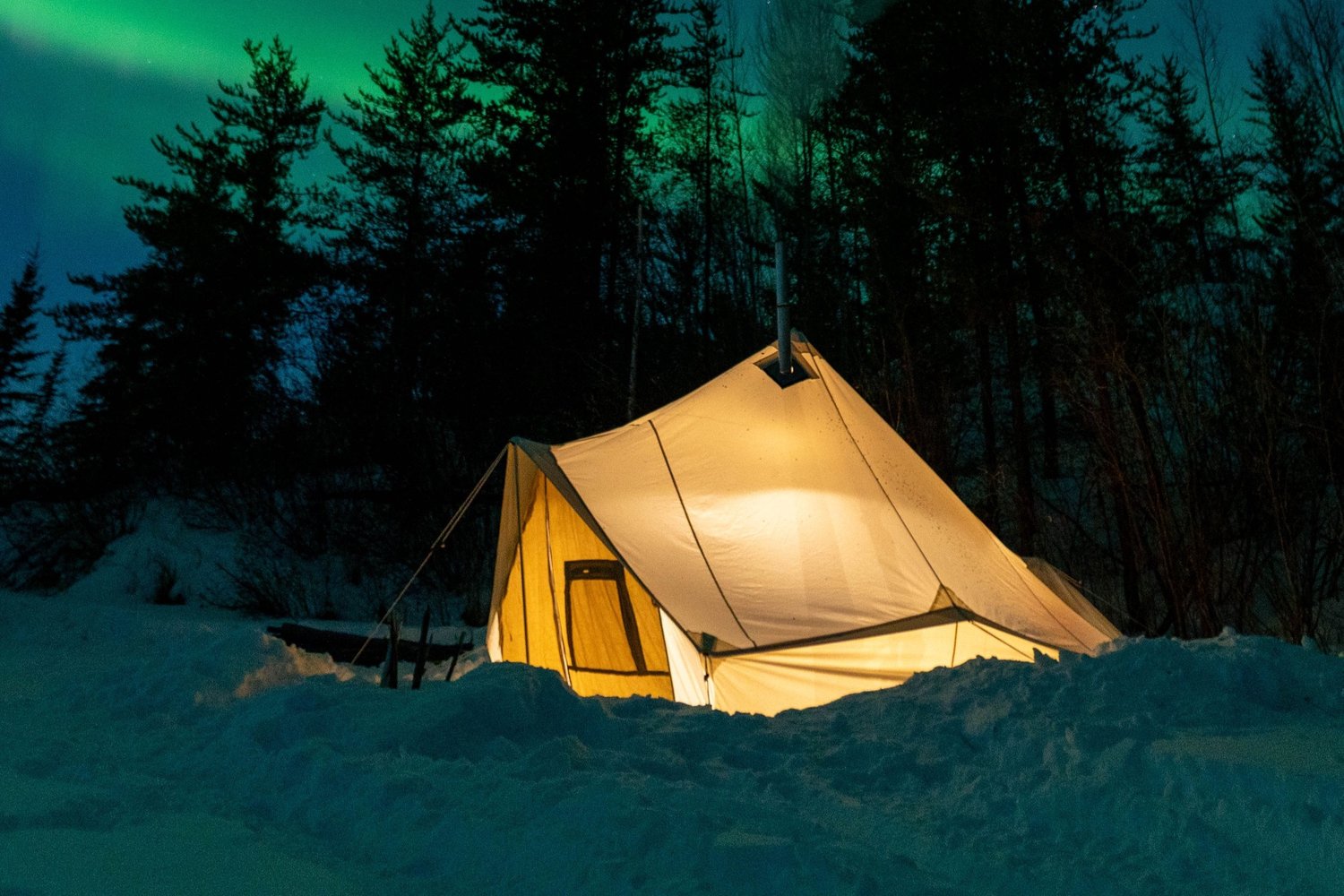 Kauwgom parlement Kunstmatig The Shackleton Tent - Four Season Canvas Expedition Tent — Ellis Canvas  Tents