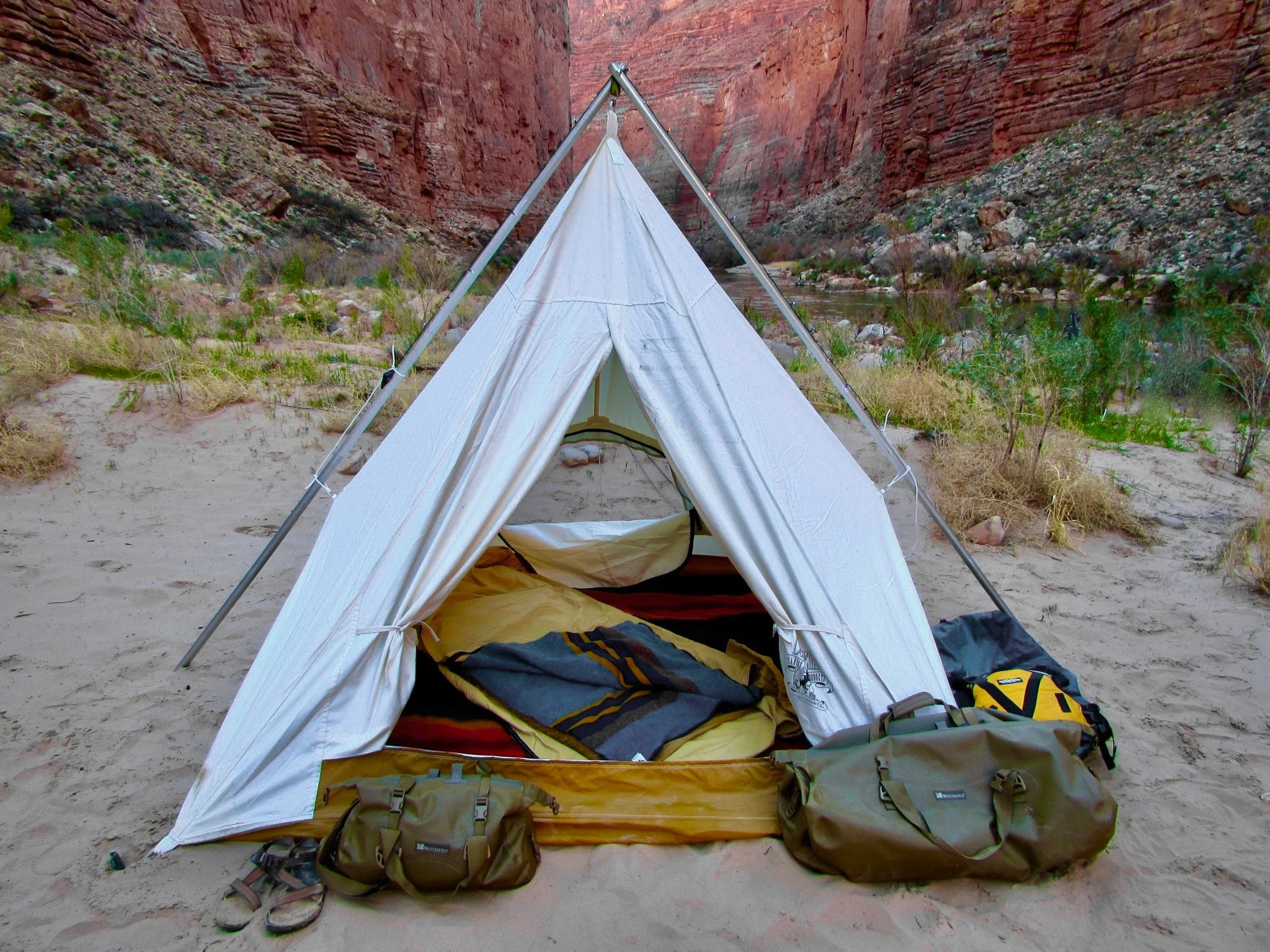 The Shackleton Tent Four Season Canvas Expedition Tent — Ellis Canvas