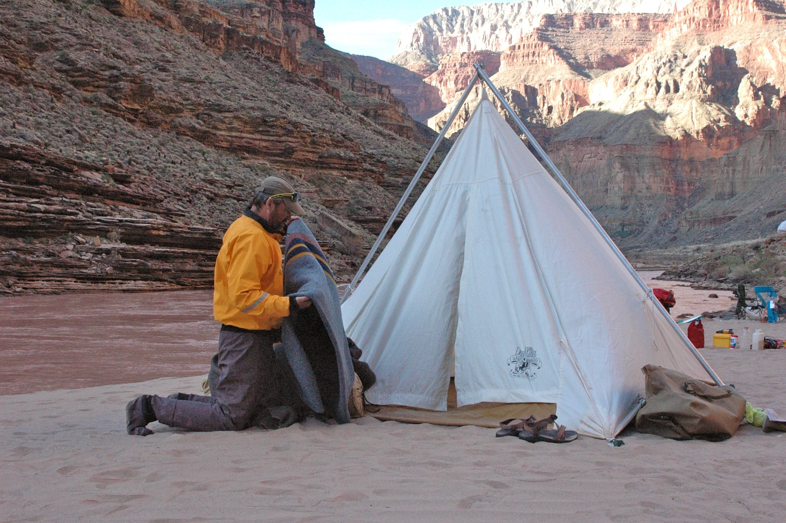 The Shackleton Tent Four Season Canvas Expedition Tent — Ellis Canvas