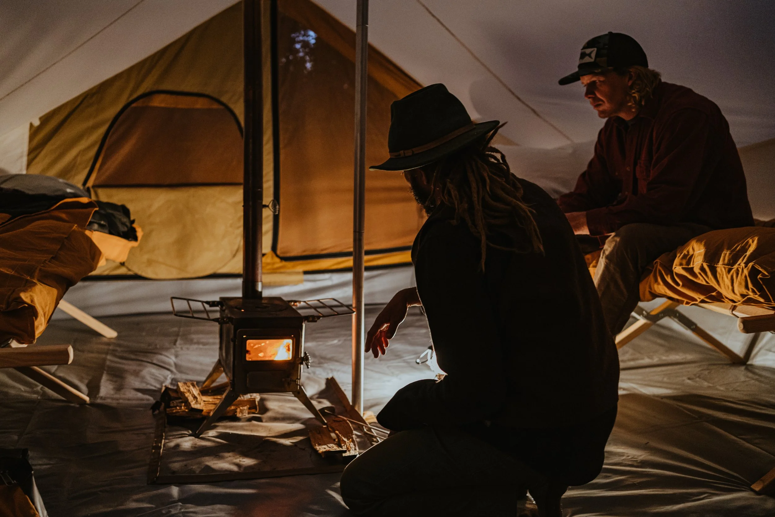 The Shackleton Tent Four Season Canvas Expedition Tent — Ellis Canvas