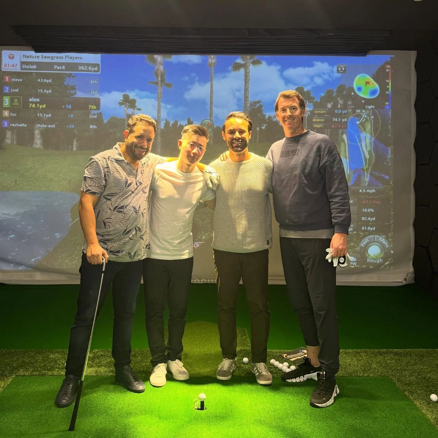 Told Steve it&rsquo;s a tour-level course&hellip; zoom in on his shirt to see which tour he thought we meant. 

#swiftie #industrialspecialists #erastourenergy #swiftieinthewild #industrialCRE