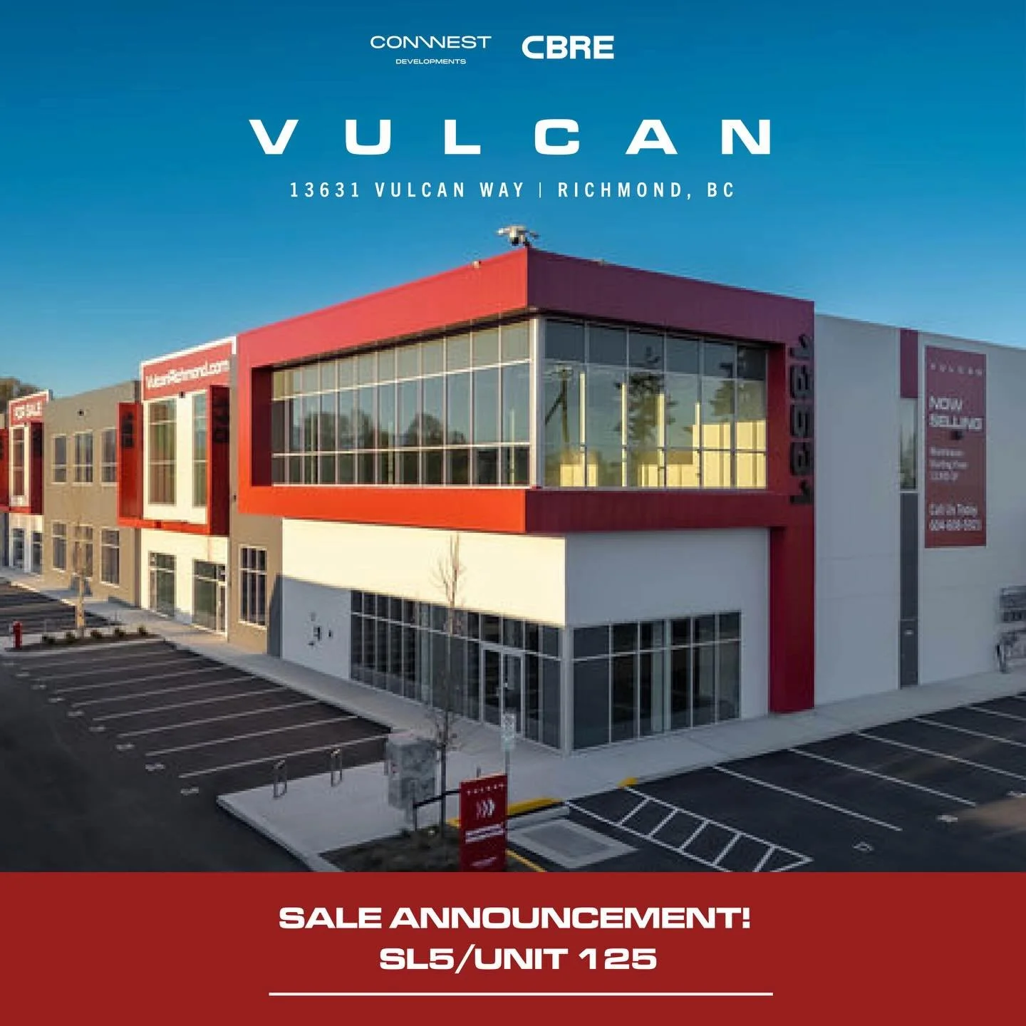 We&rsquo;re pleased to share that SL 5 / Unit 125 is now sold.

Built for performance, Vulcan&rsquo;s warehouses offer 32-foot clear ceiling heights, flexible dock and grade loading, and a robust electrical capacity.

Book a tour to explore the remai
