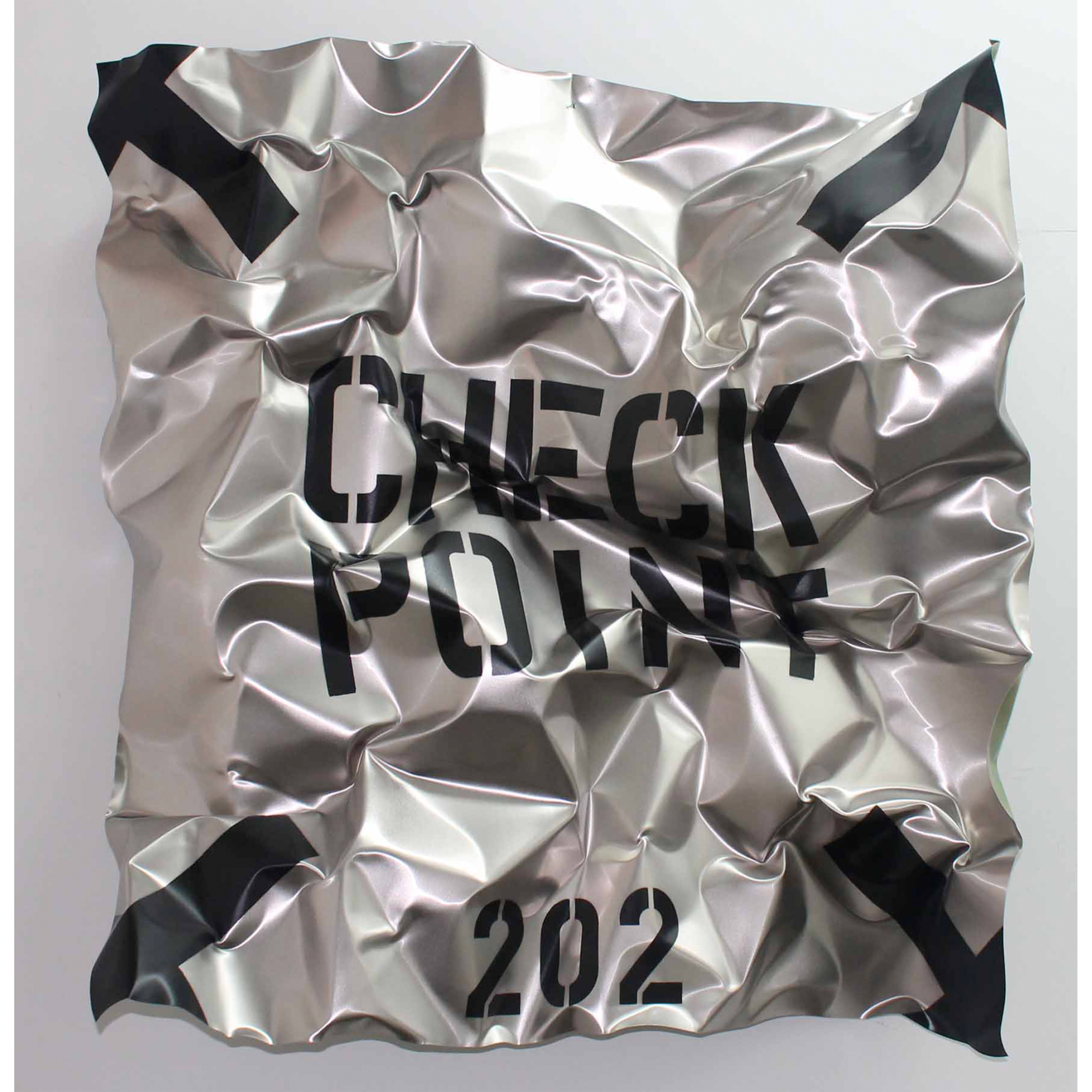 CHECKPOINT202 2014 H91 x L91 x P28 cm technique