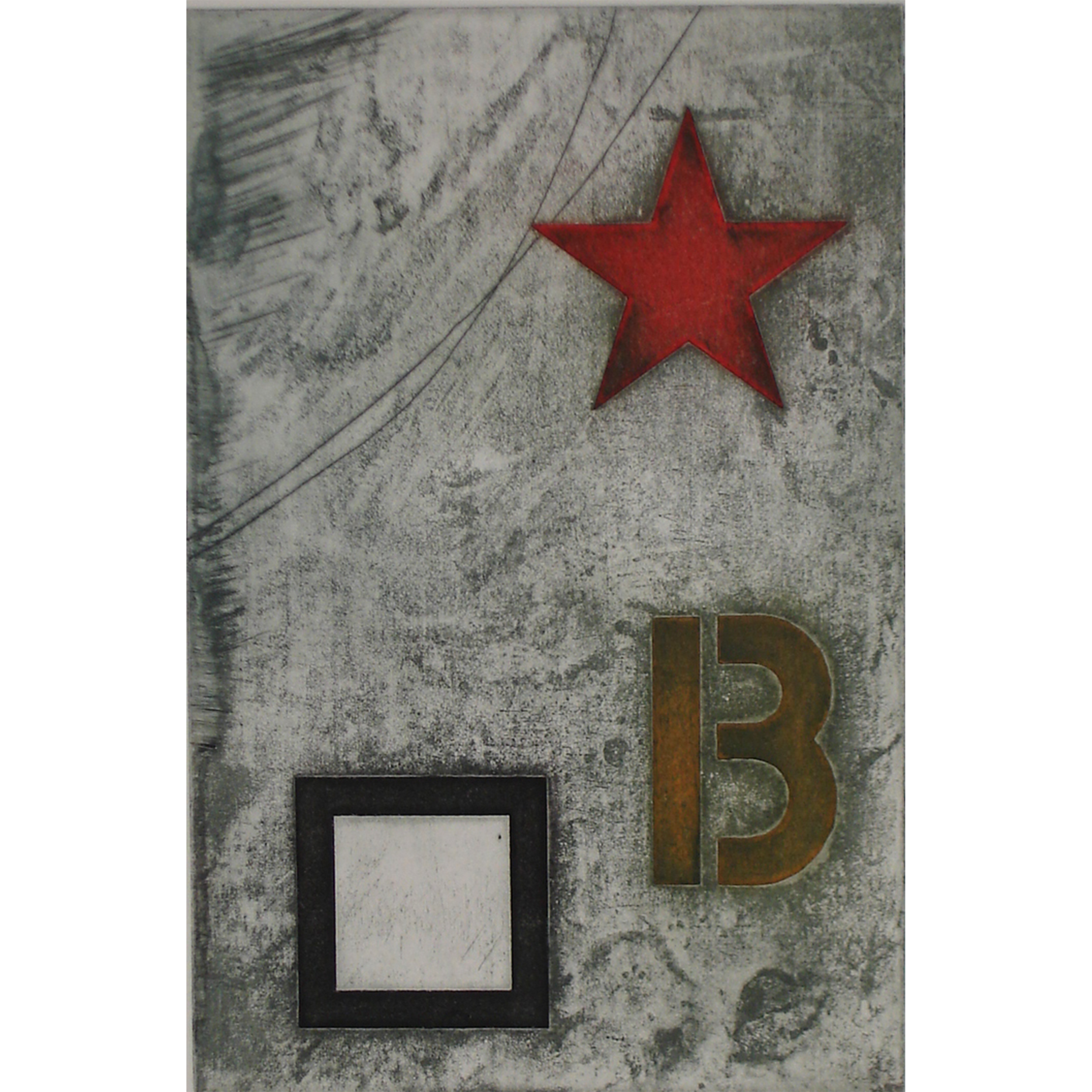 BELOW - 11/15 2002 33 x 50 cm gravure sur zinc