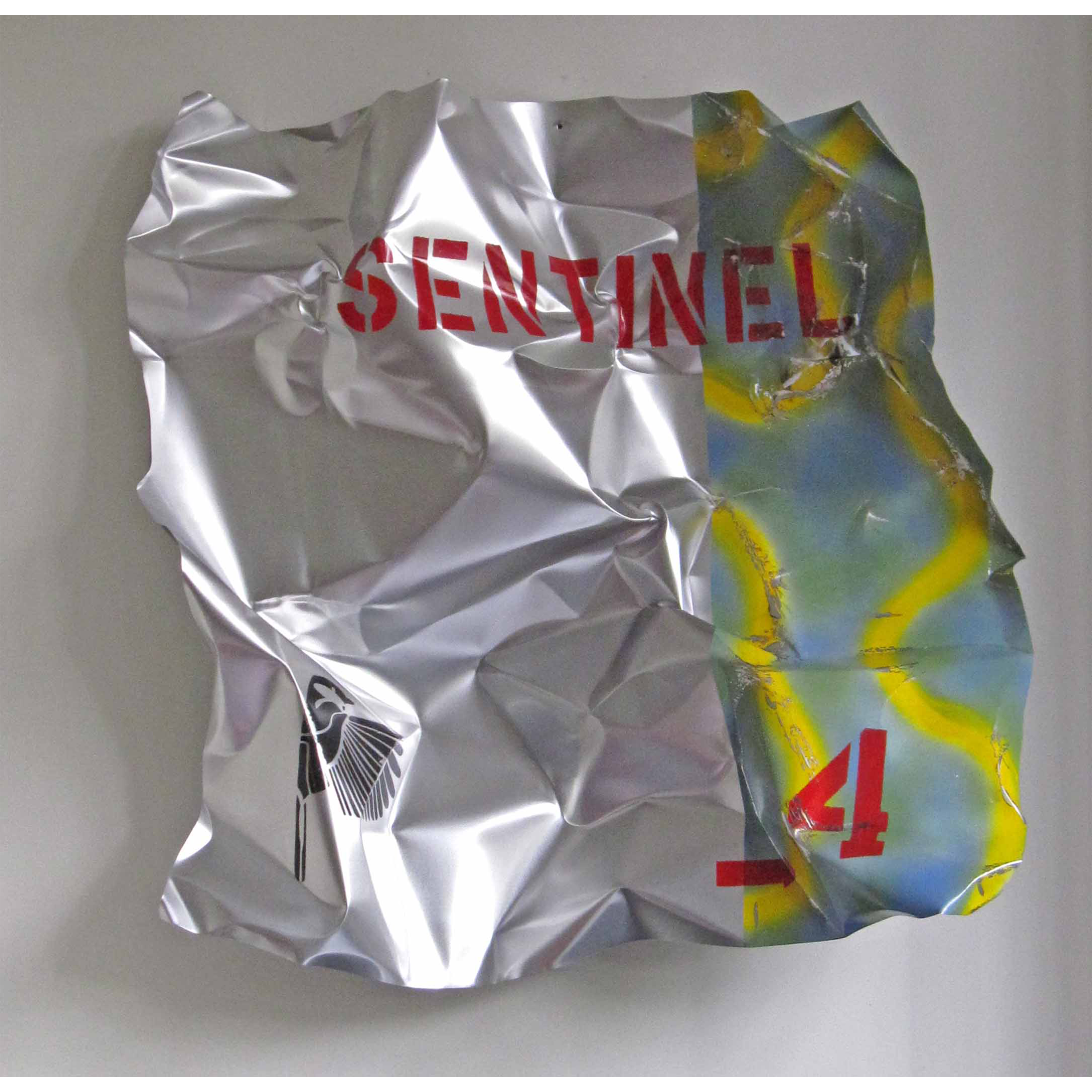 SENTINEL 4 2016 H93 x L93 x P38 cm technique m