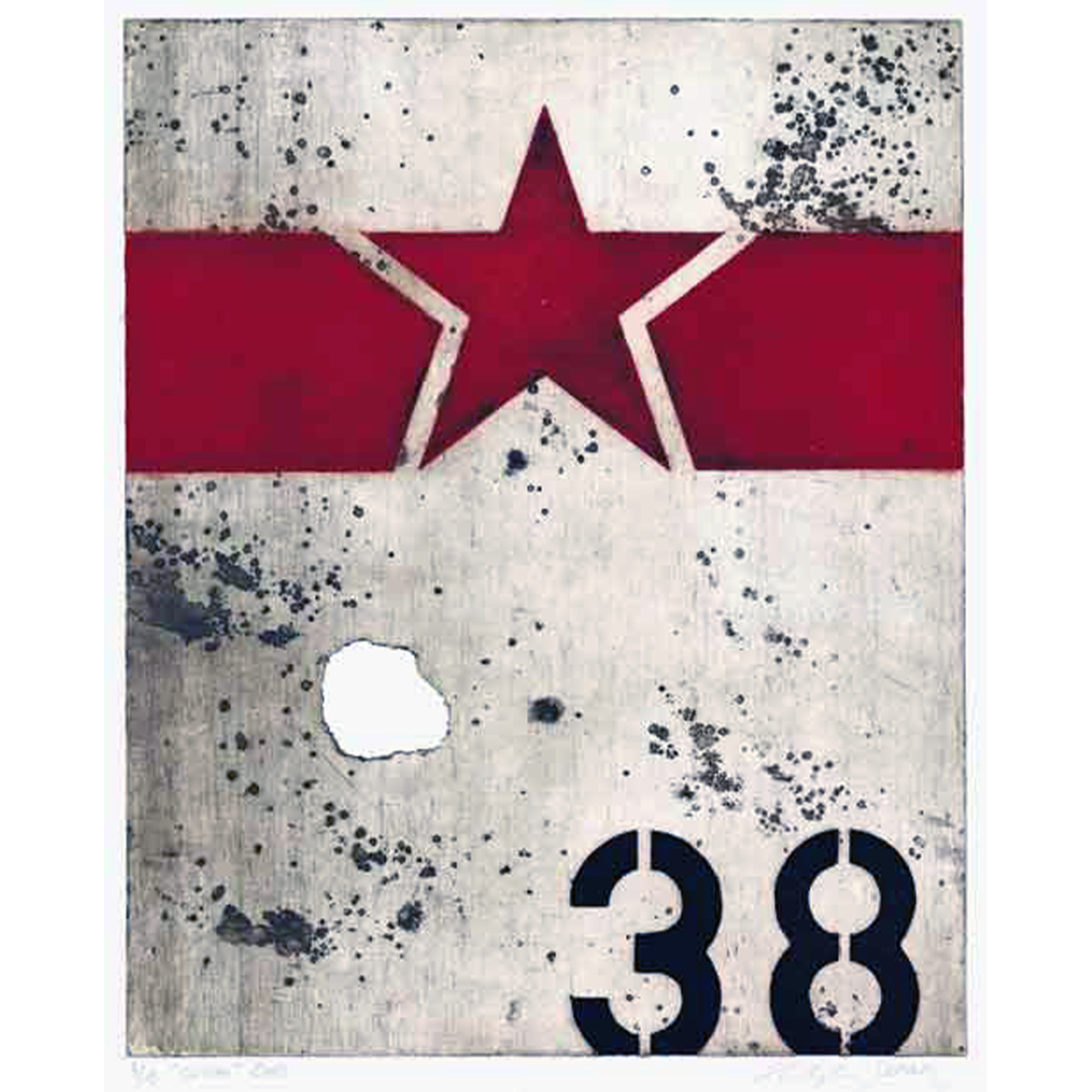 Cutah 4/15 2005 50x65 cm gravure sur zinc