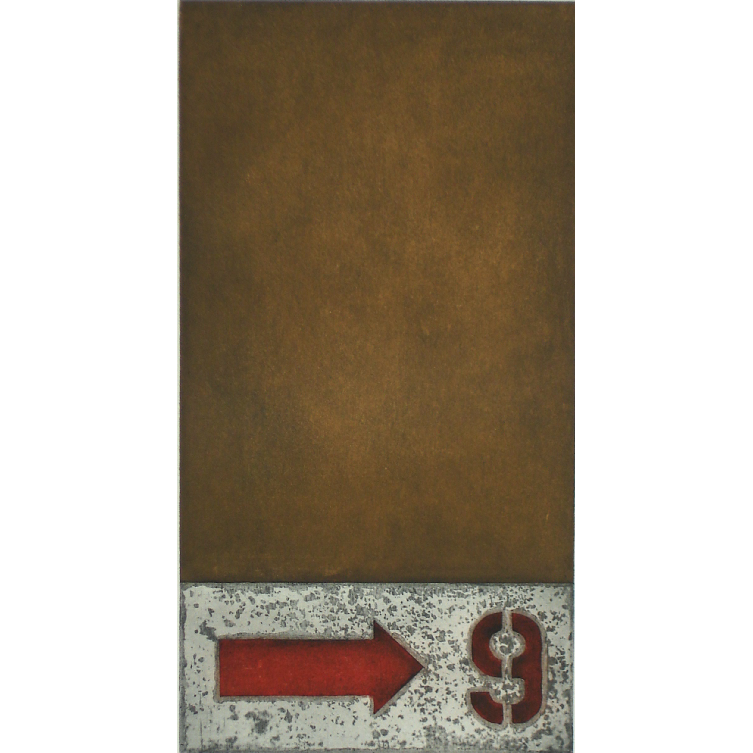 IROMA 7/15 2008 33x50 cm gravure sur zinc