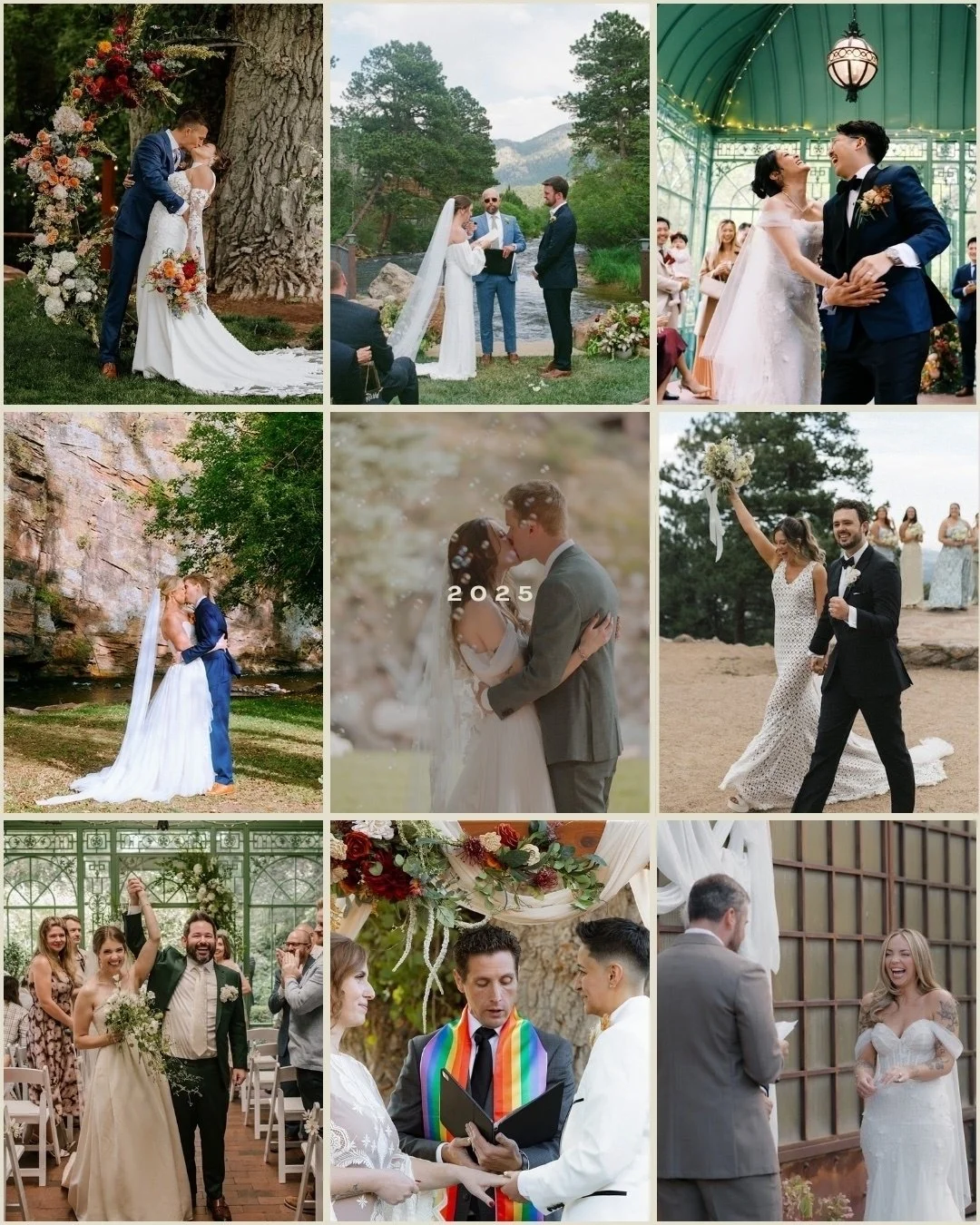 2025, you sure were special. Excited to see our couples at the altar in 2026!