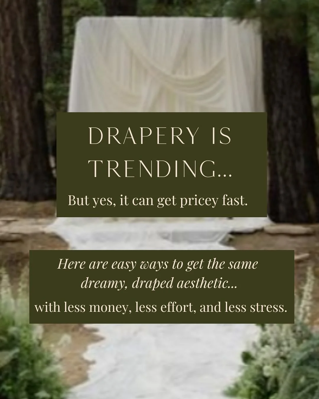 A few intentional fabric moments ca create the same soft, elevated feel with less cost and effort. 

We love taking big design dreams and turning them into realistic, doable plans. 
What trend should we break down next?