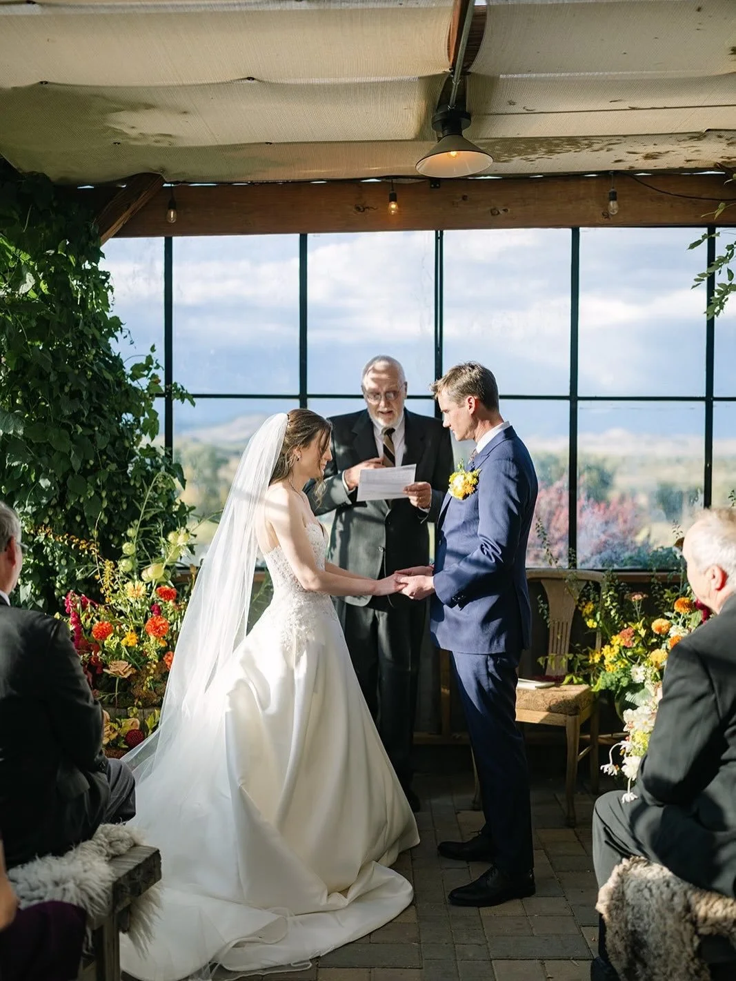 A windy October day, a last-minute pivot, and a Plan B we&rsquo;d choose again. 🧡

Photographer @northernglowphoto 
Venue &amp; Catering @blackcatboulder 
Florals @snowberryfloralco 
Music @diamondempireband 
Beauty @lolabeautydnvr