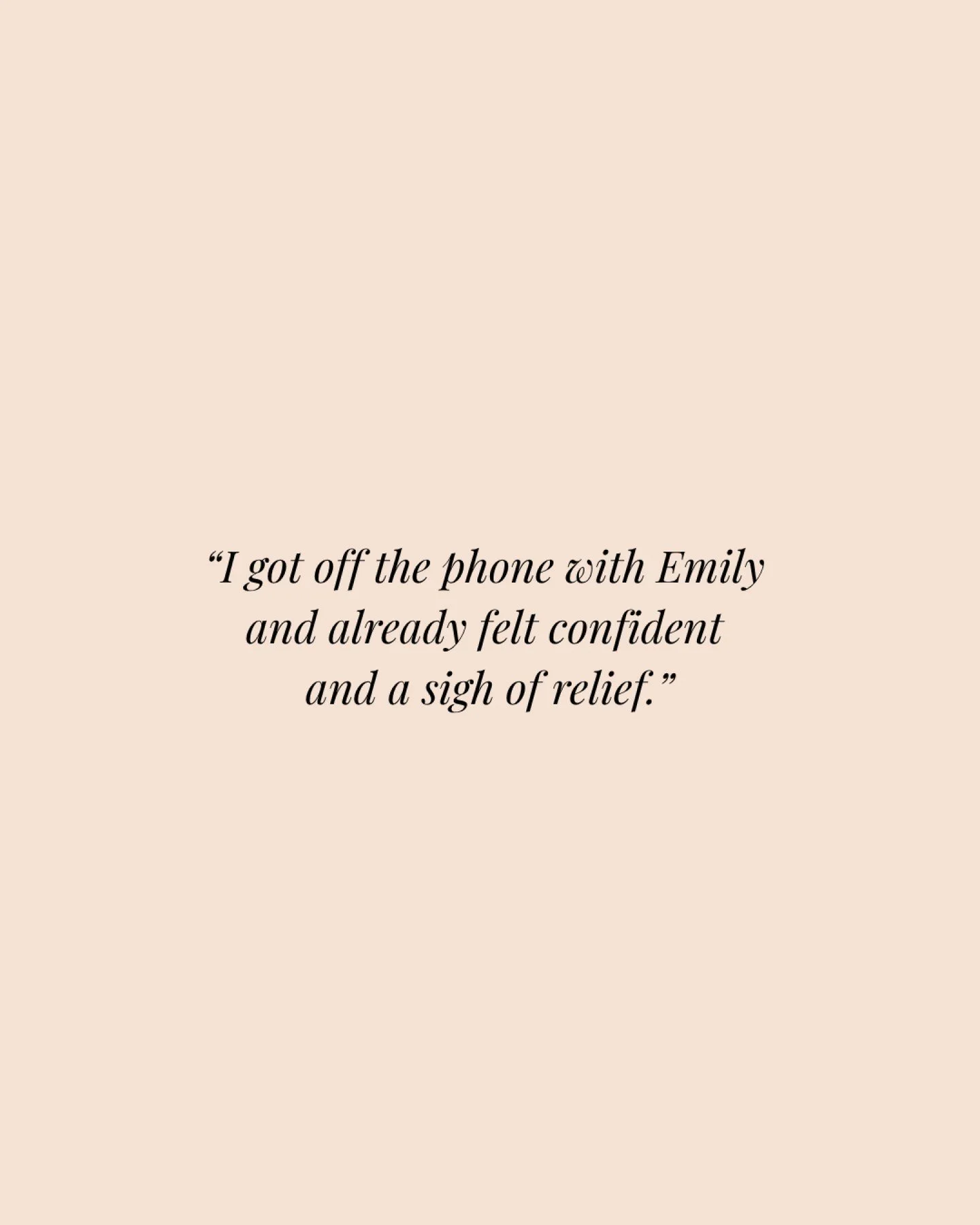 The best feeling is when couples feel genuinely supported, understood, and able to fully enjoy the process. Reviews like this mean everything 🤍