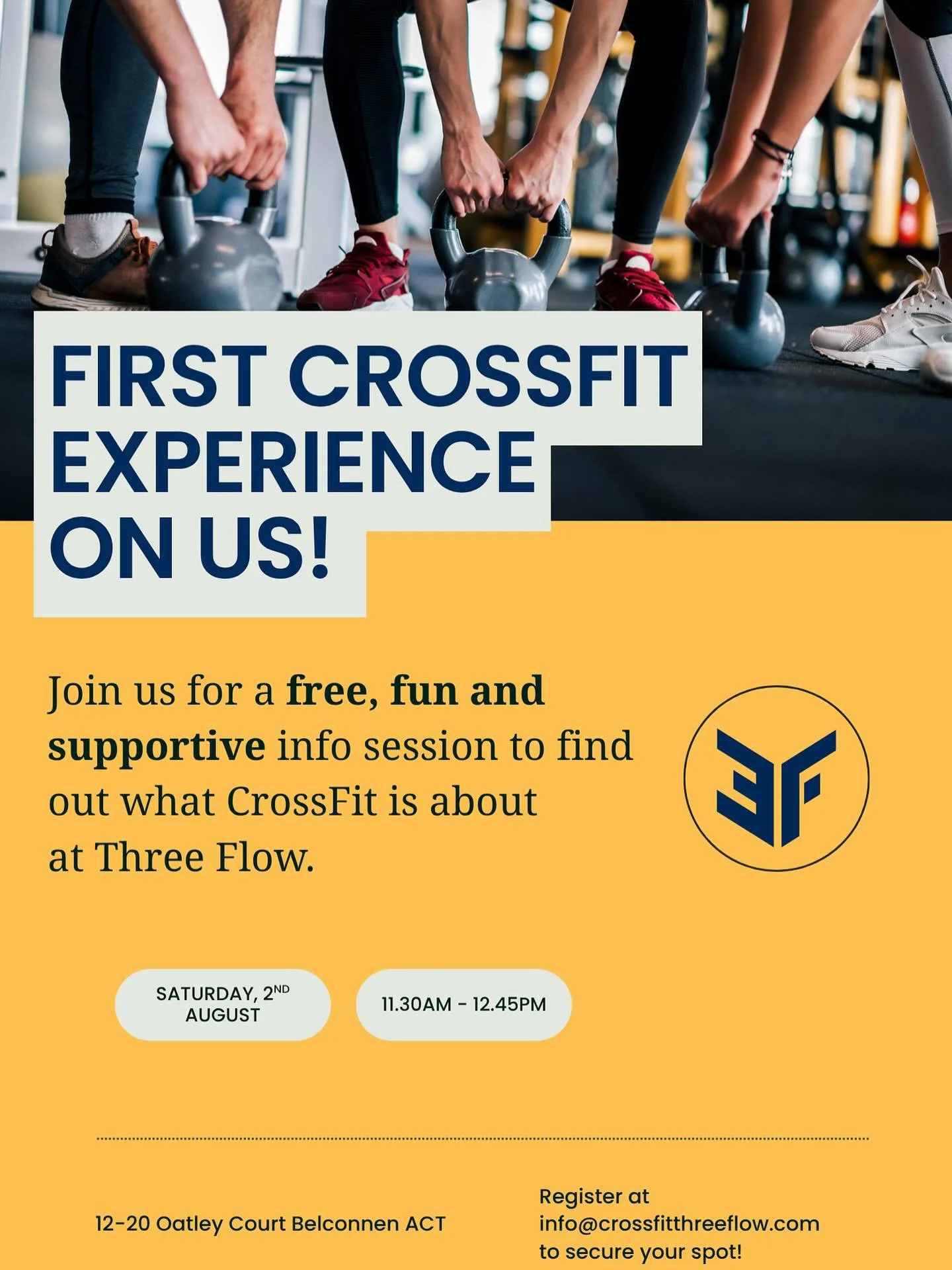 Ever wanted to try CrossFit? This Saturday we are holding a FREE ‘Intro to CrossFit’ session where you get to learn about this type of training and jump into a session that is tailored for your level and experience. 
Follow the sign up li