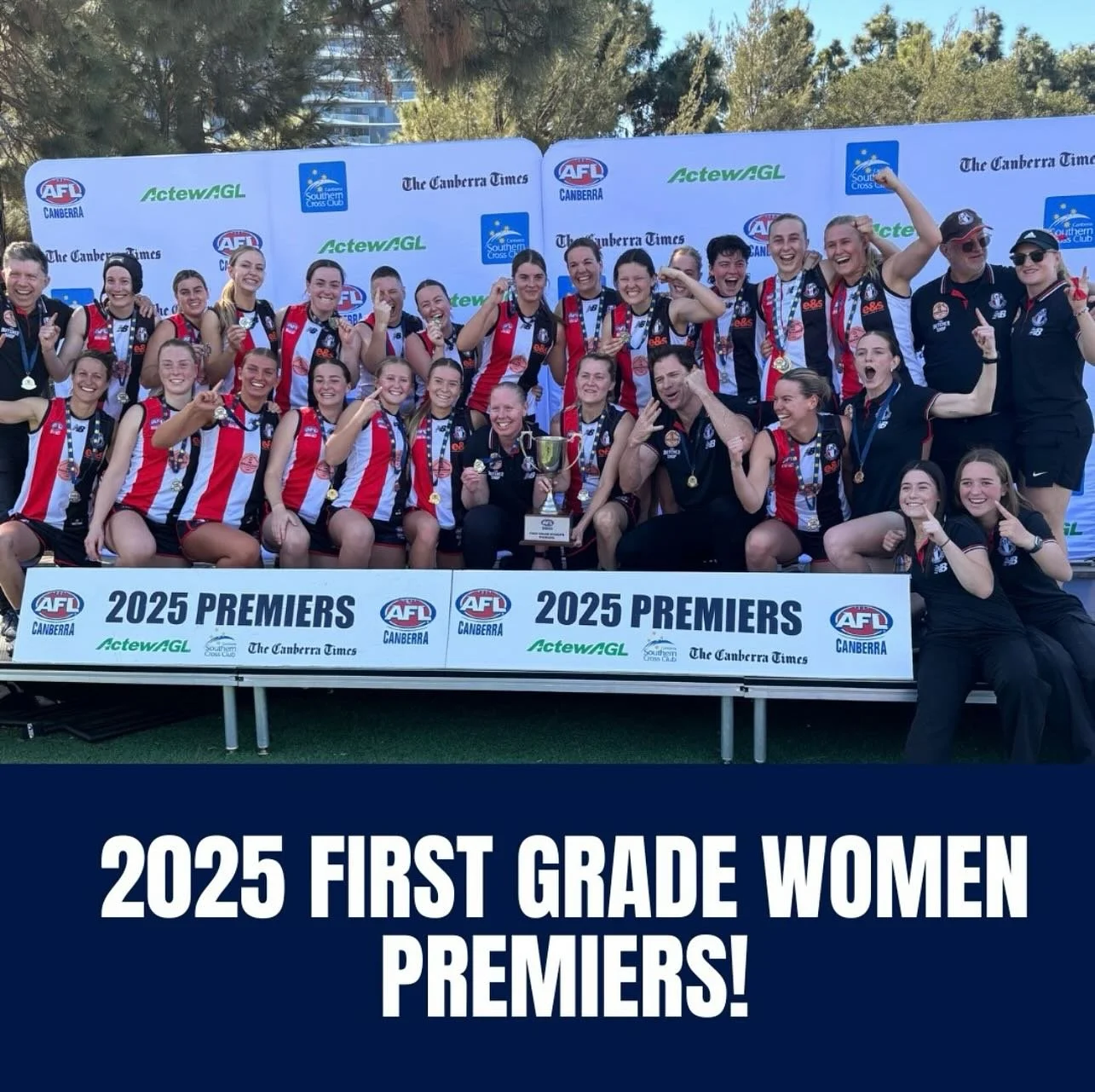 A huge congratulations to Coach @skyrianoszoe and team on winning the 2025 First Grade Women’s Grand Final today. What a game! Super impressive watching these fine examples of athleticism at the top of their game, well done.
Zoe you are the epi