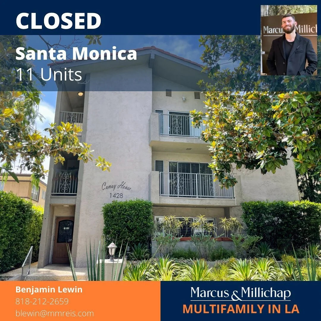 Just Closed | Santa Monica | 1031 Exchange Buyer

-

11 Units
90/100 Walkscore.com
First Time Offered For Sale By Original Developer

-

Congratulations to the Buyer and Sellers 

-

Ben Lewin @thebenlewin

#soldbybenlewin #justlisted #listings #lare