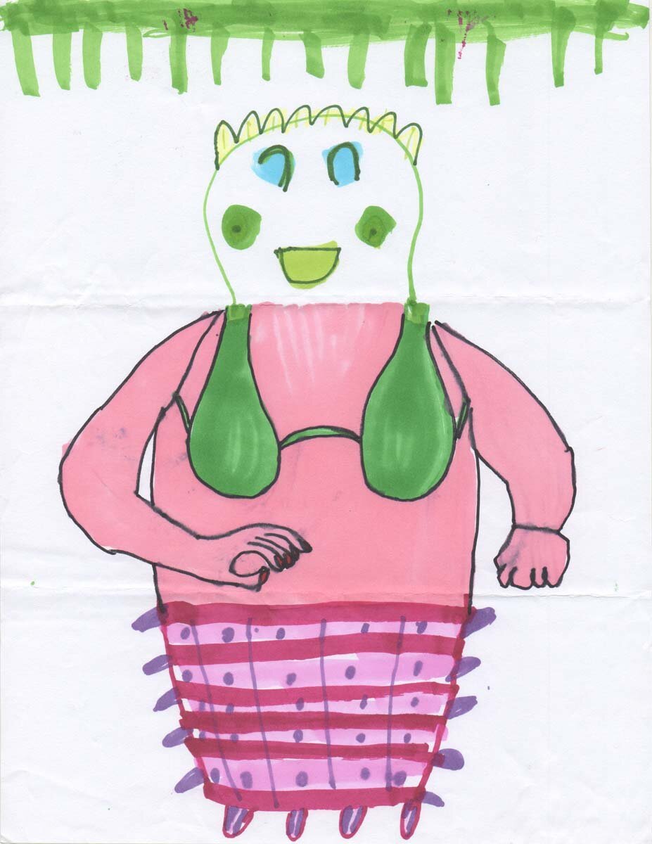 exquisite corpse deck Q♠ Funky Funky 1200.jpg