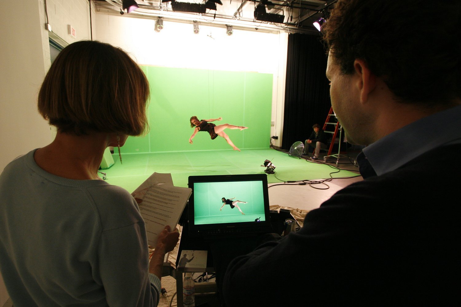 Falling Girl by Scott Snibbe