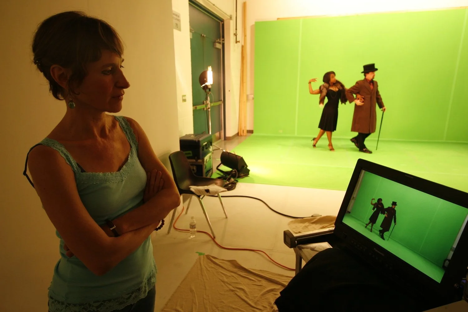 Falling Girl by Scott Snibbe