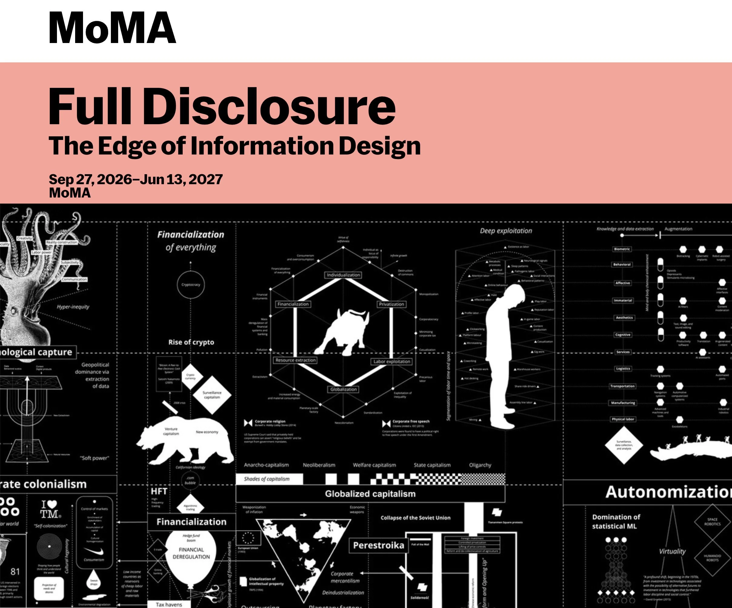 Cabspotting at New York MoMA’s Full Disclosure: The Edge of Information Design