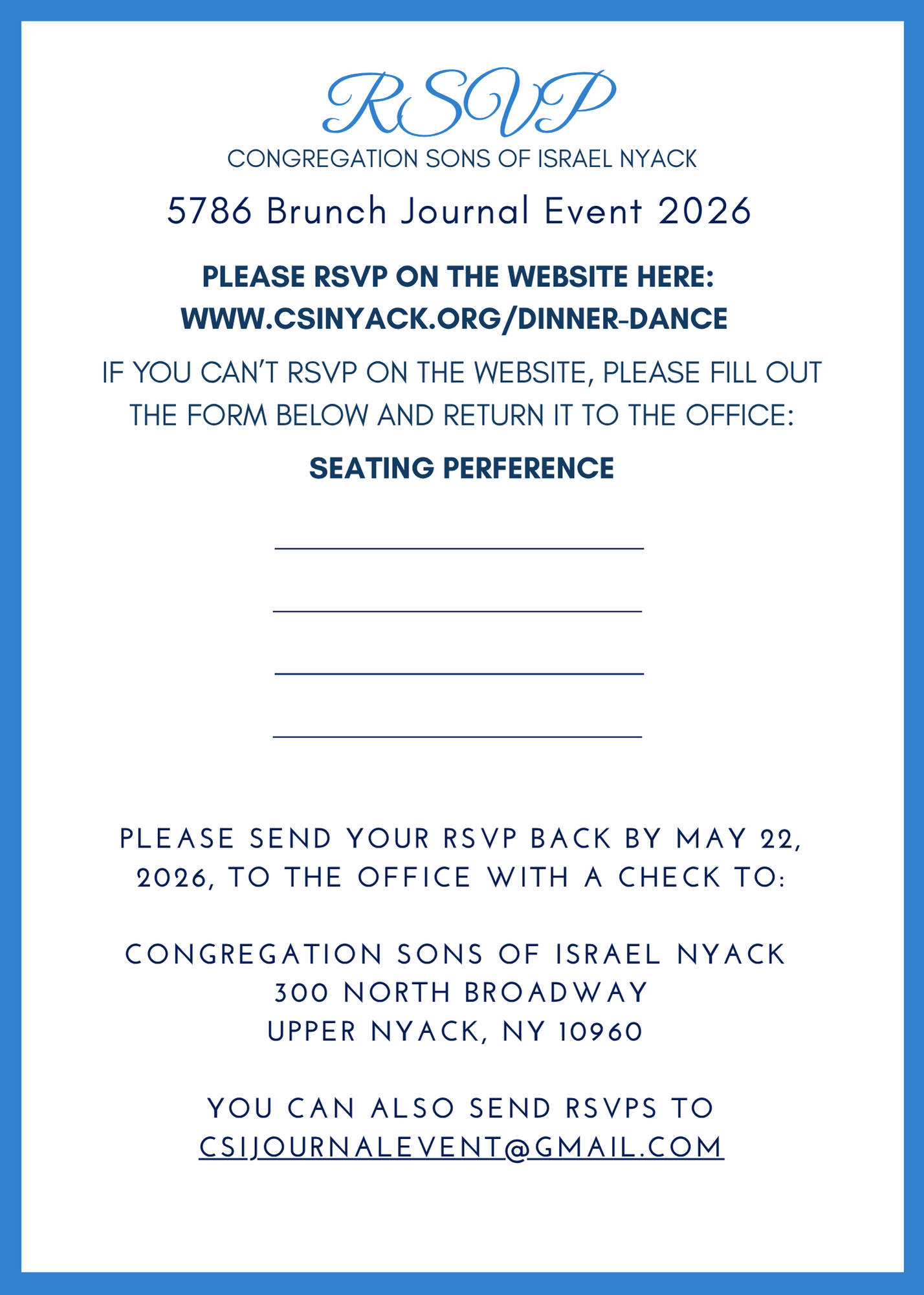 RSVP