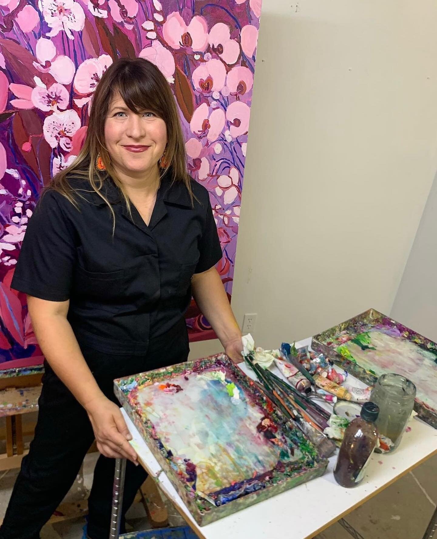 Meet @nancyandrukolsonartist - a lifetime painter. Her painting approach is direct, using impressionist techniques.&nbsp;The improvisation, interaction of the paint, interplay of the materials and intensity of the color are part of the language for h