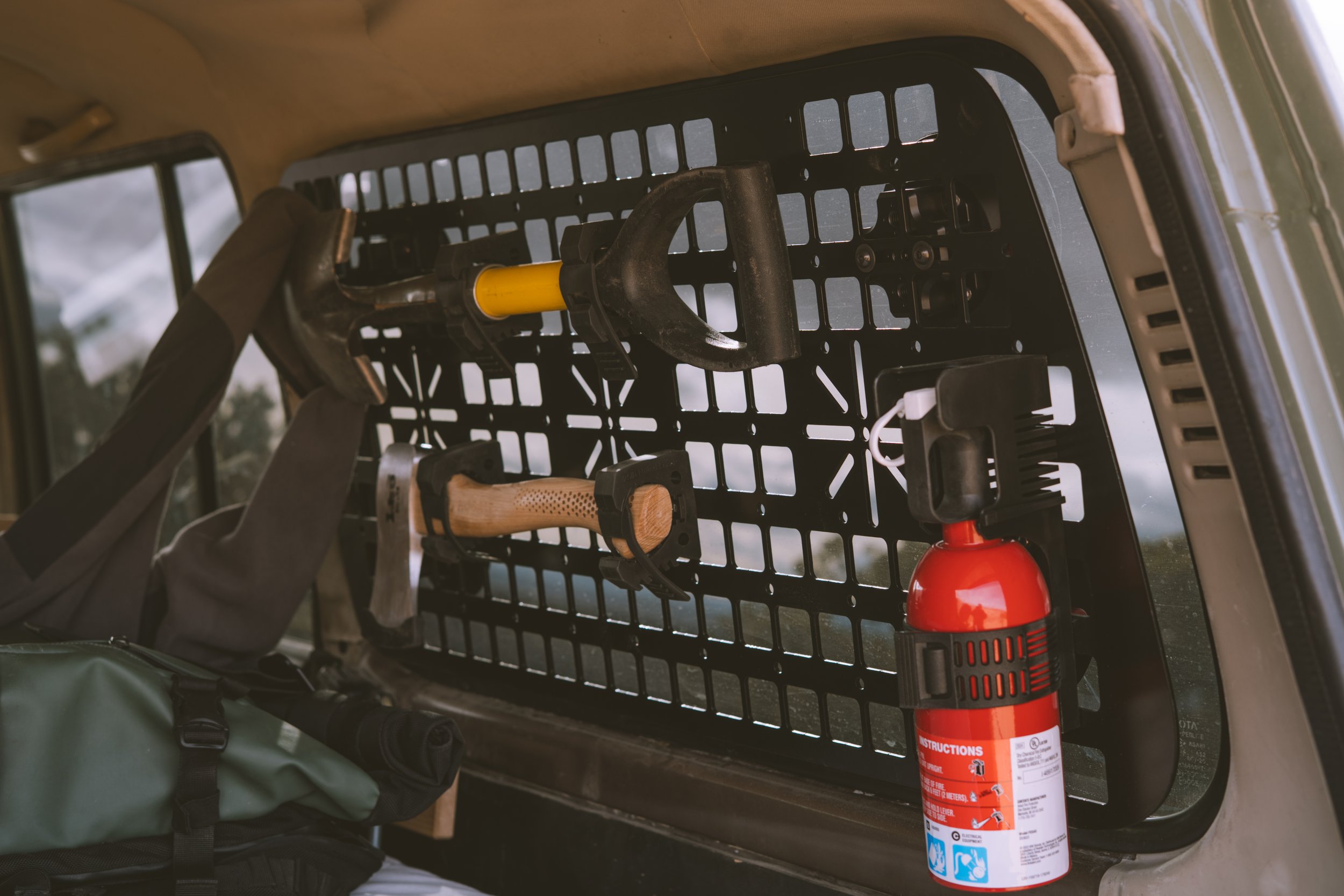 60 Series Landcruiser Rear Quarter MOLLE Panel — NORTH CASCADES