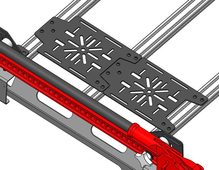 Roof Rack Accessory Plate